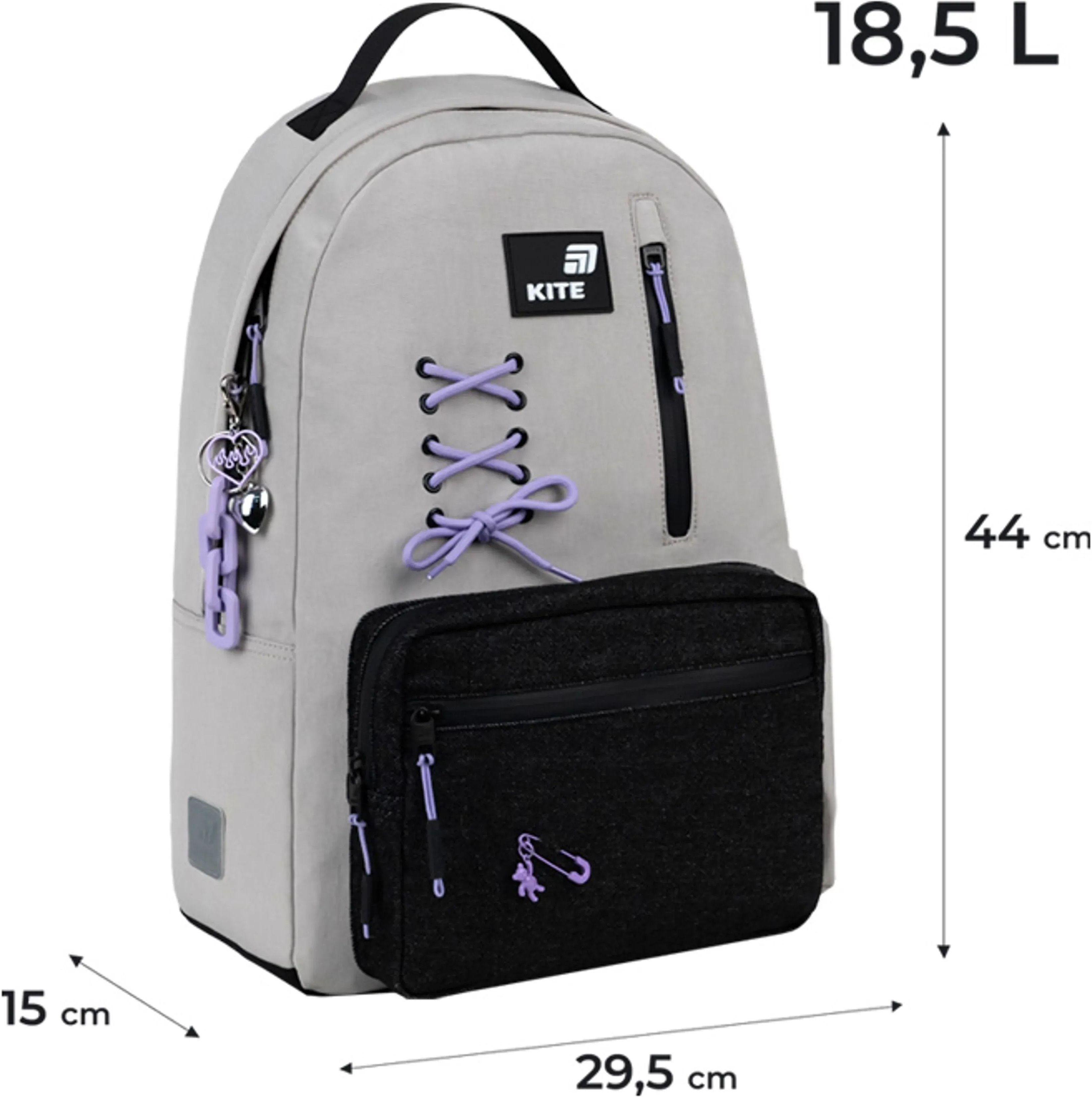 Рюкзак Kite Education teens Romantic Minimalism K26-949L-1 фото 