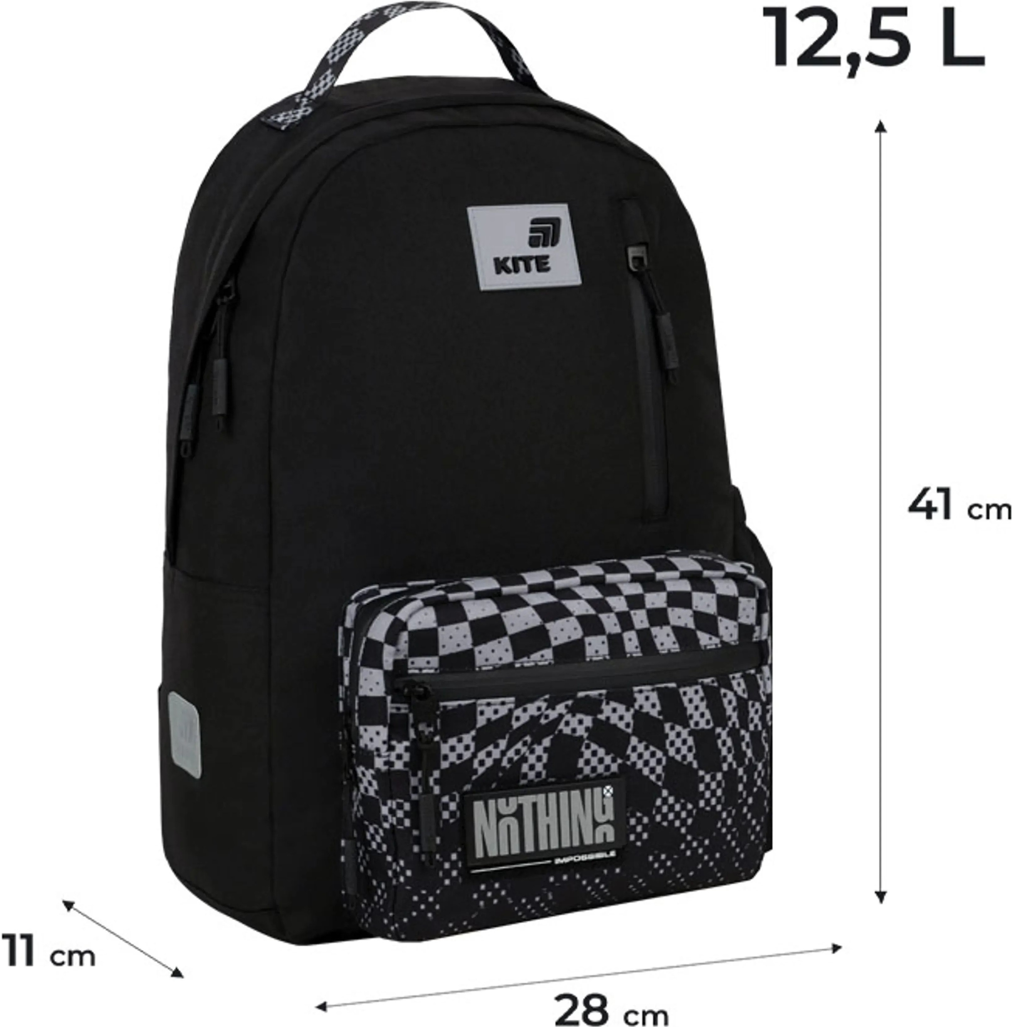 Рюкзак Kite Education teens Nothing Impossible K26-949M-2 фото 