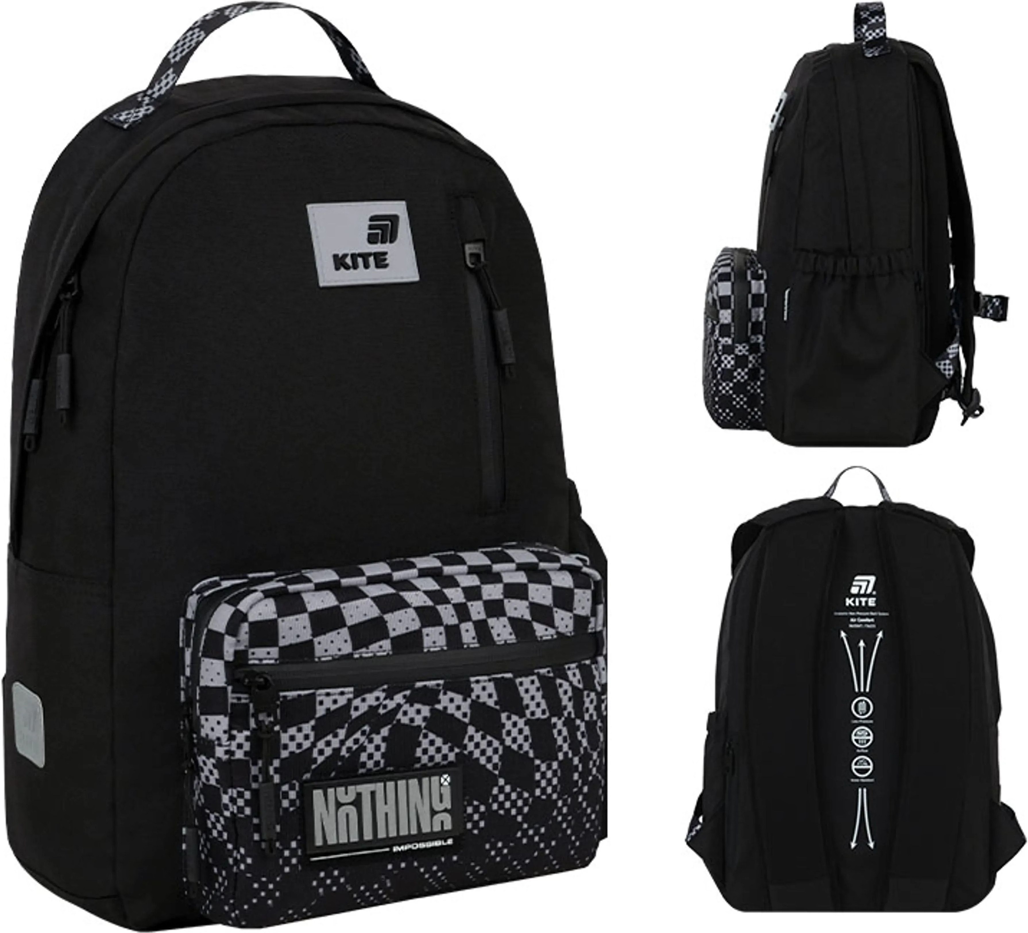 Рюкзак Kite Education teens Nothing Impossible K26-949M-2 фото 