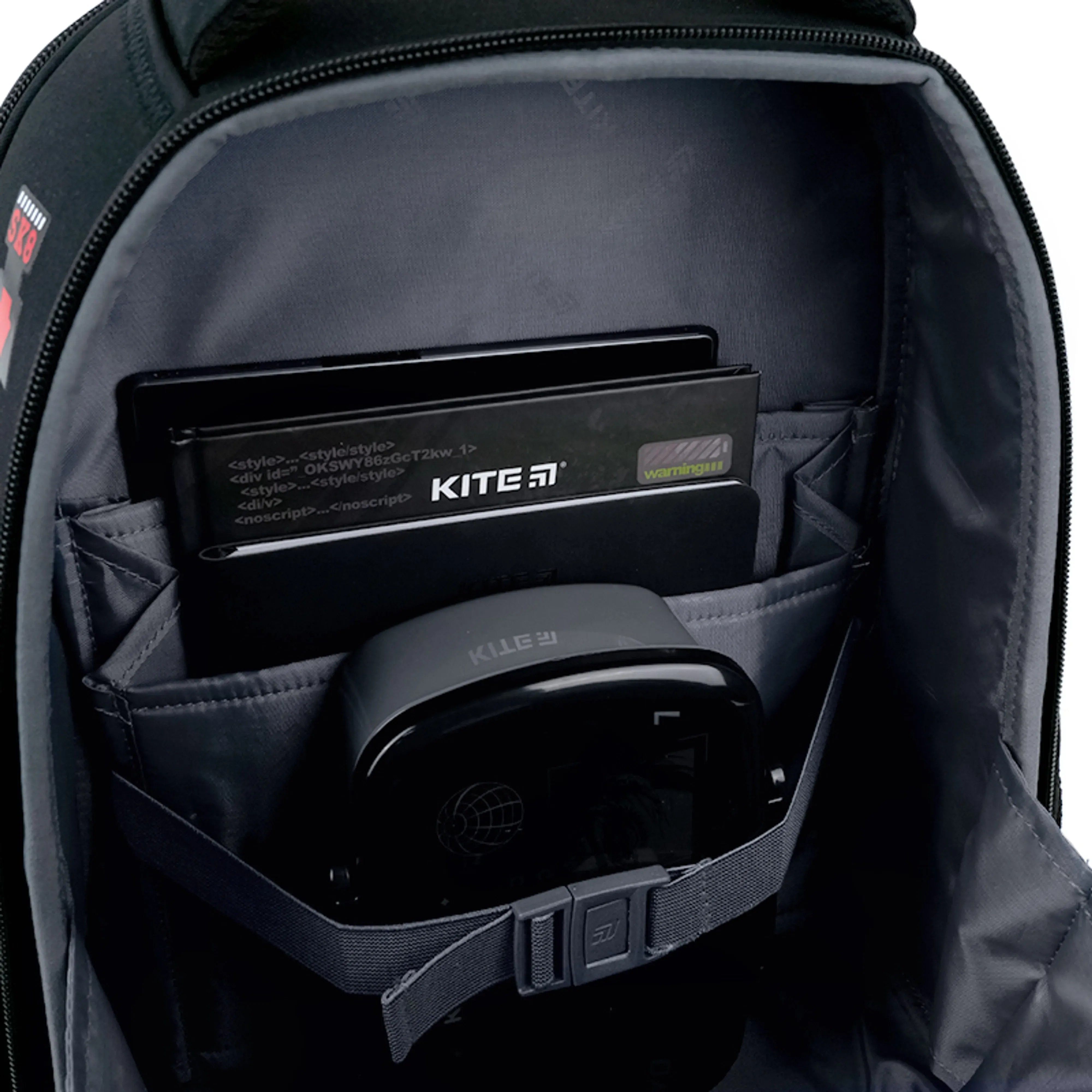 Рюкзак школьный каркасный Kite Education Break the Rules K26-556M-5 фото 