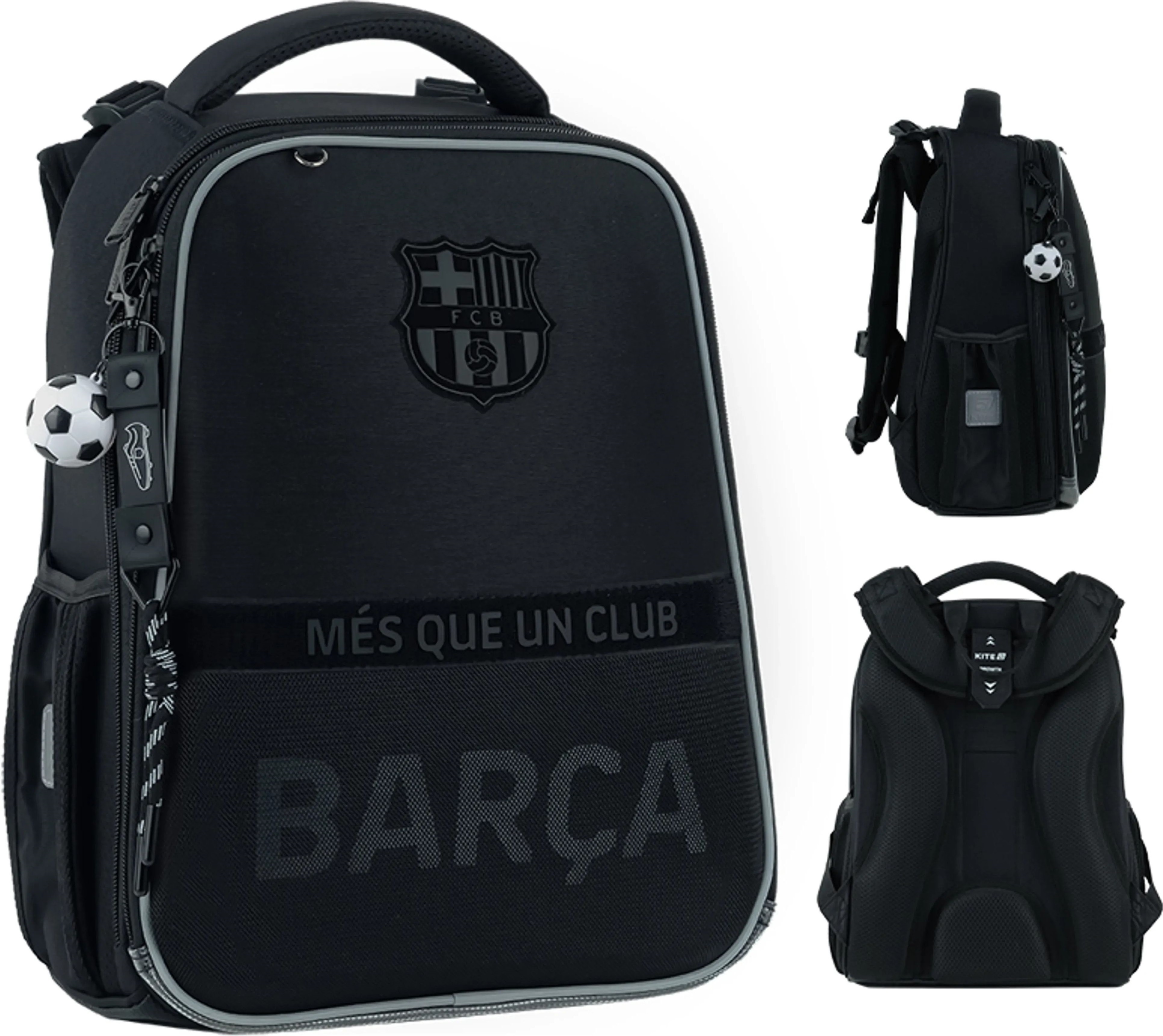 Школьный каркасный рюкзак Kite Education FC Barcelona BC26-531M фото 