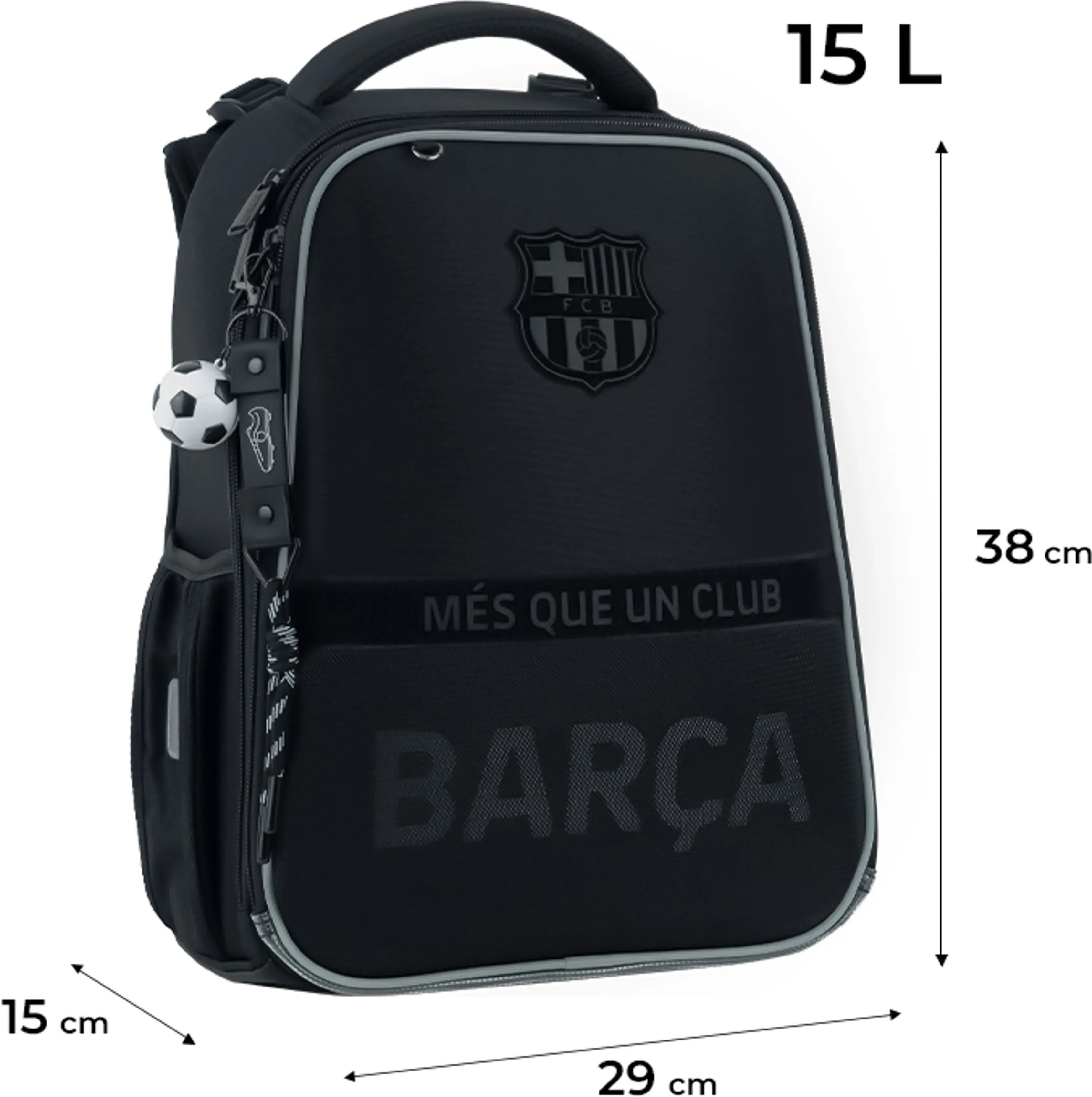 Школьный каркасный рюкзак Kite Education FC Barcelona BC26-531M фото 