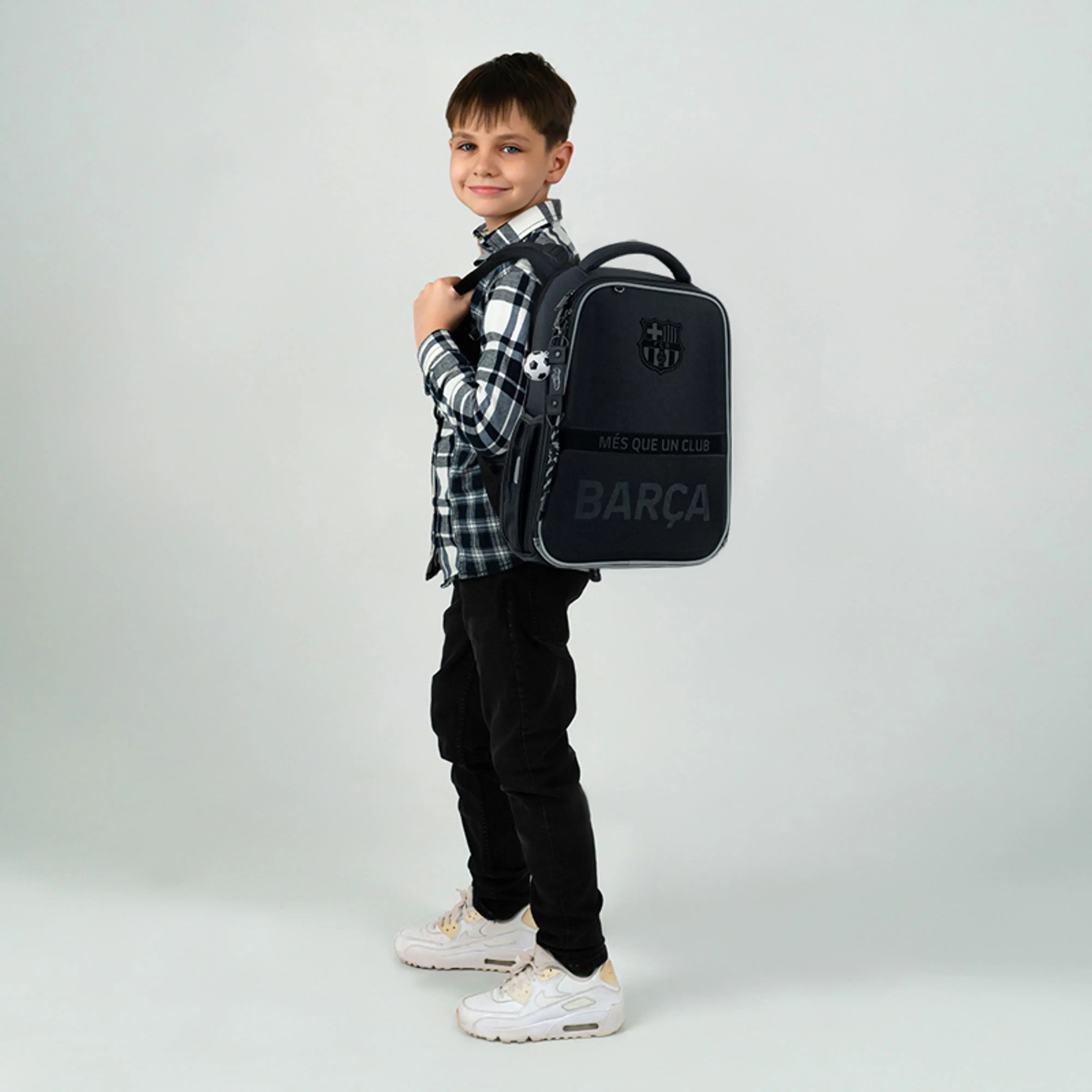 Школьный каркасный рюкзак Kite Education FC Barcelona BC26-531M фото 
