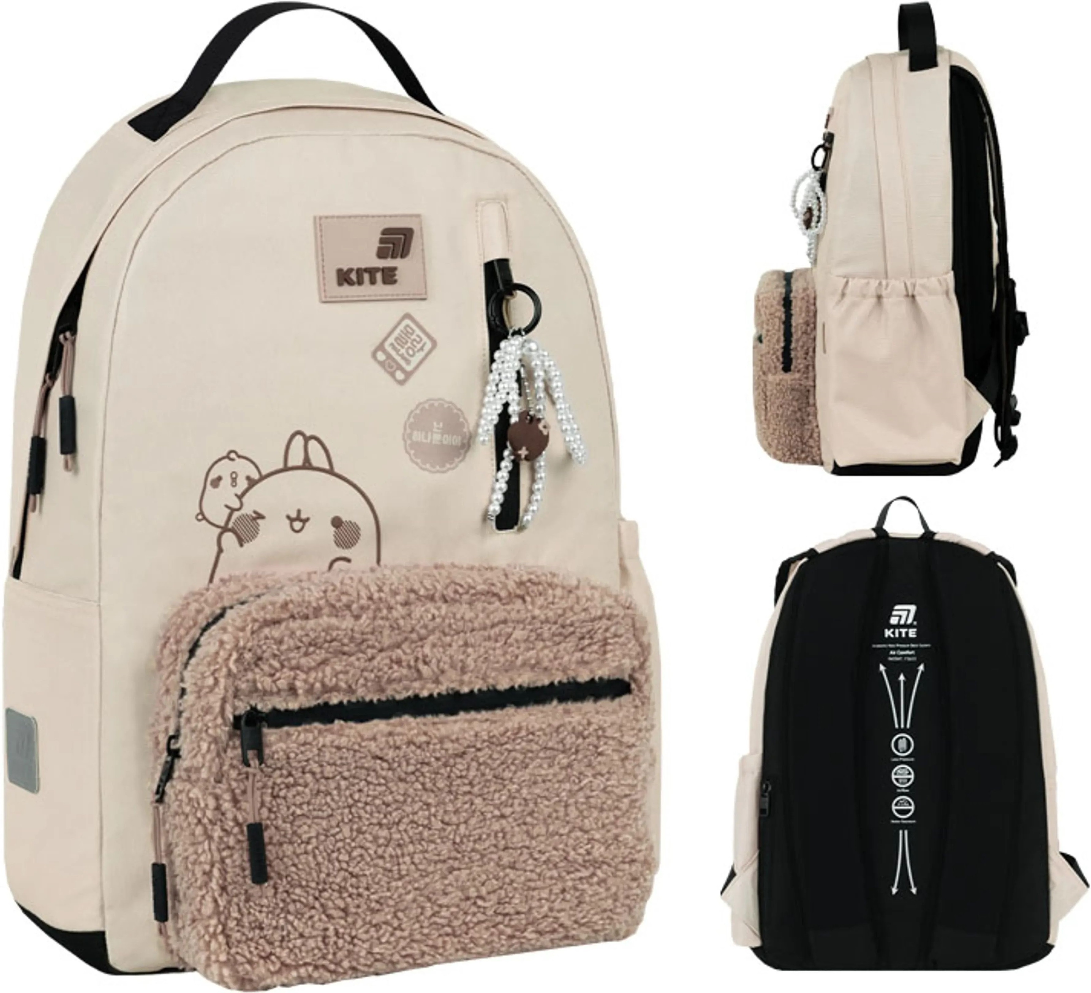 Рюкзак Kite Education teens Molang ML26-949M фото 