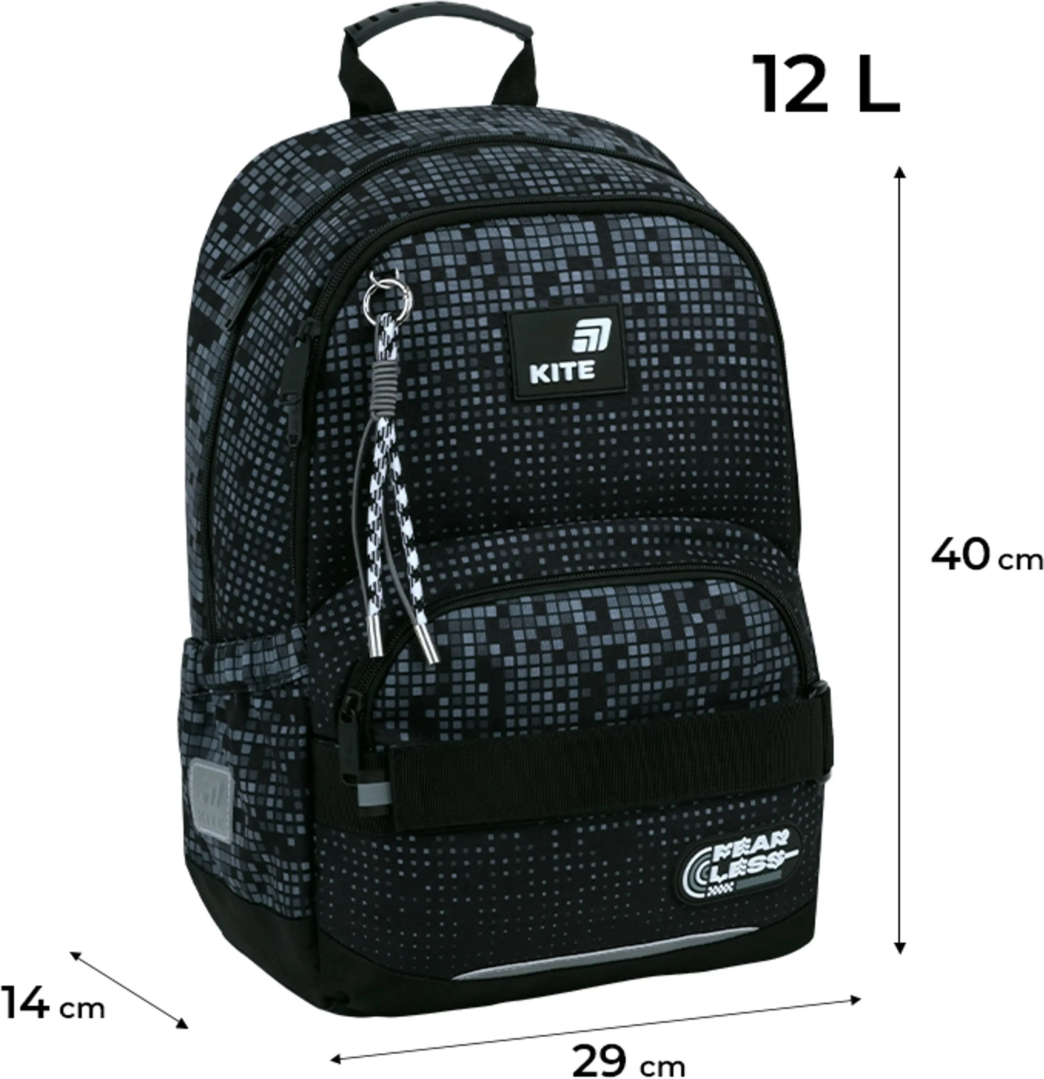 Школьный рюкзак Kite Education Fearless K26-585M-3 фото 