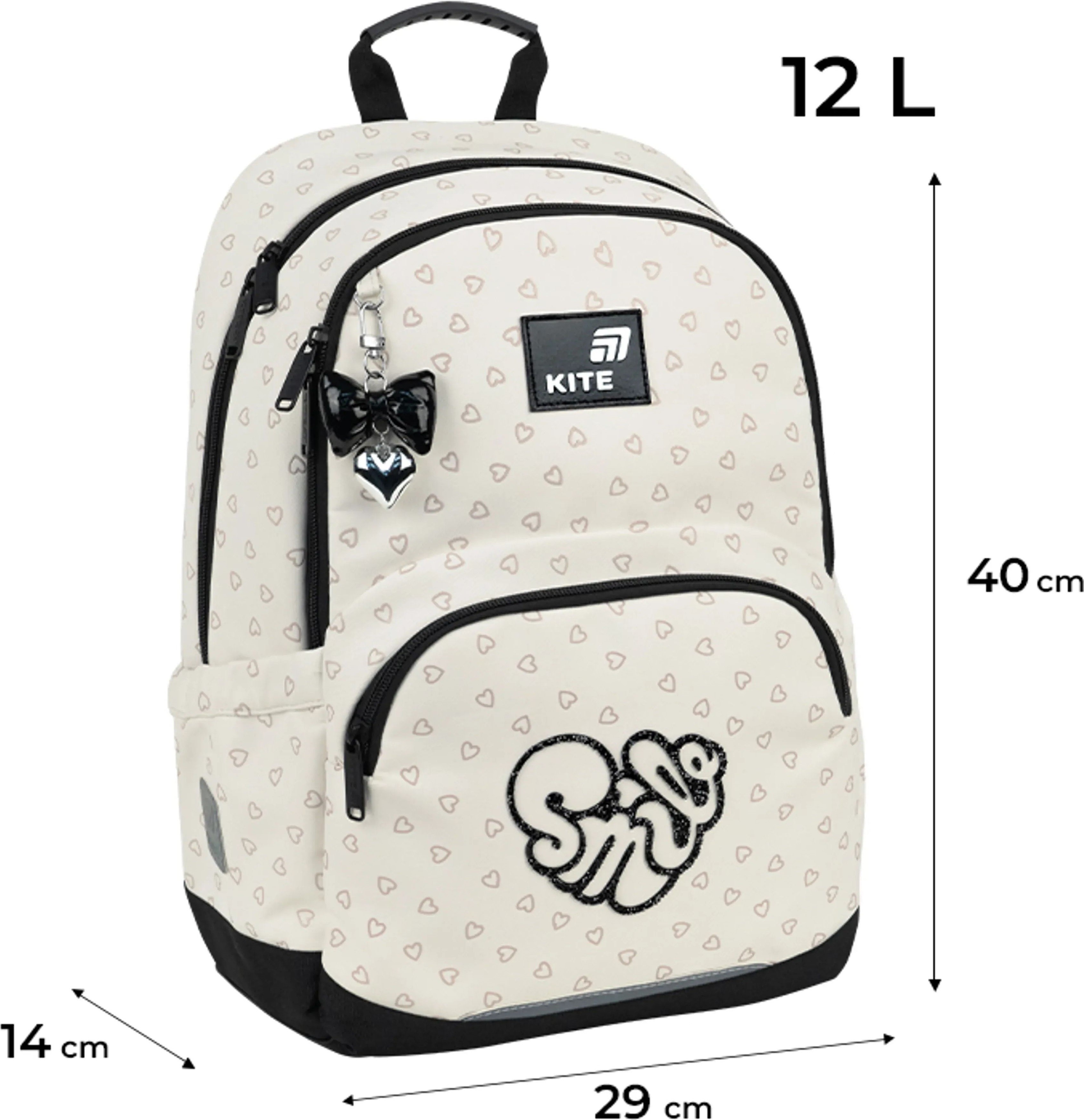 Школьный рюкзак Kite Education Shimmer&amp;Smile K26-585M-2 фото 
