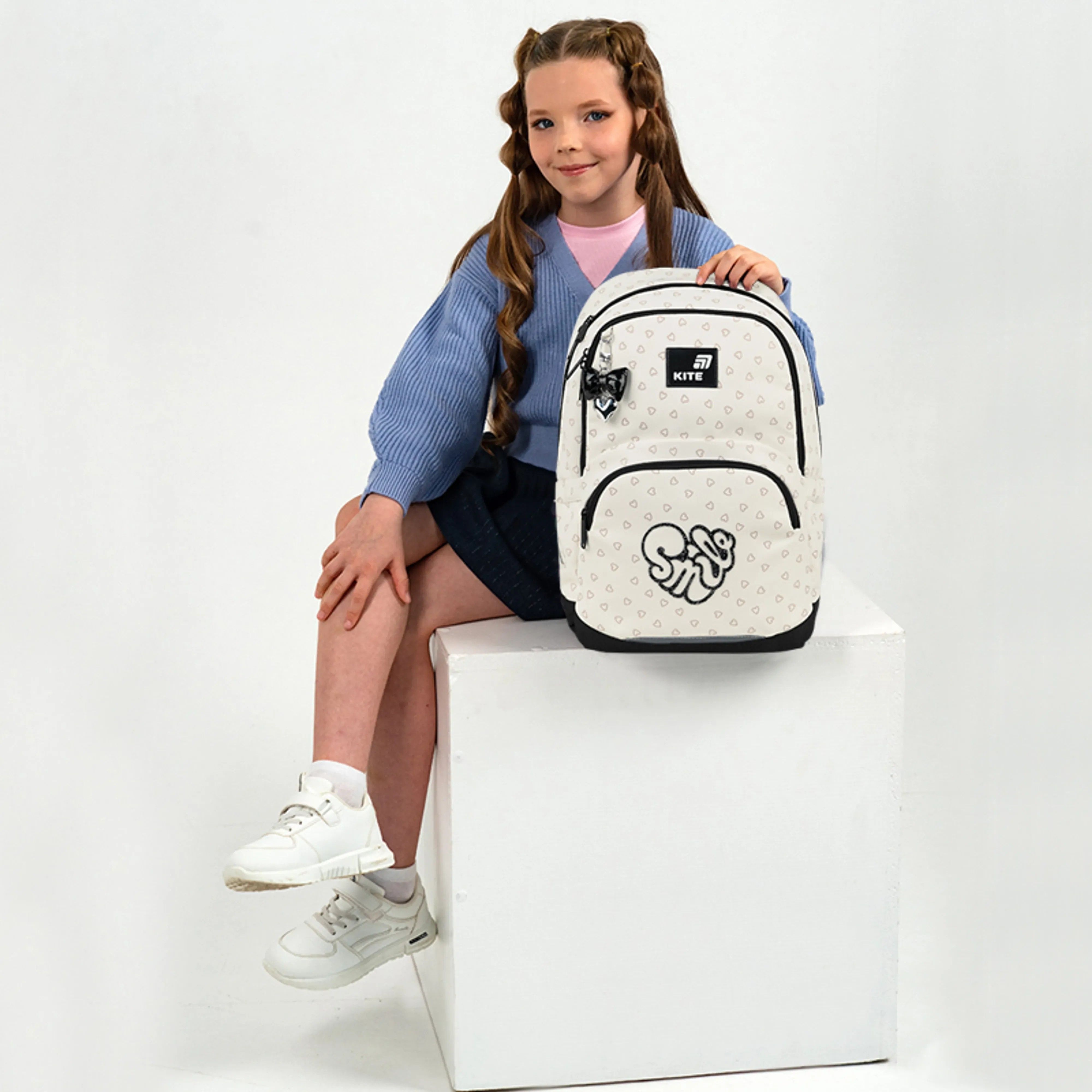 Школьный рюкзак Kite Education Shimmer&amp;Smile K26-585M-2 фото 