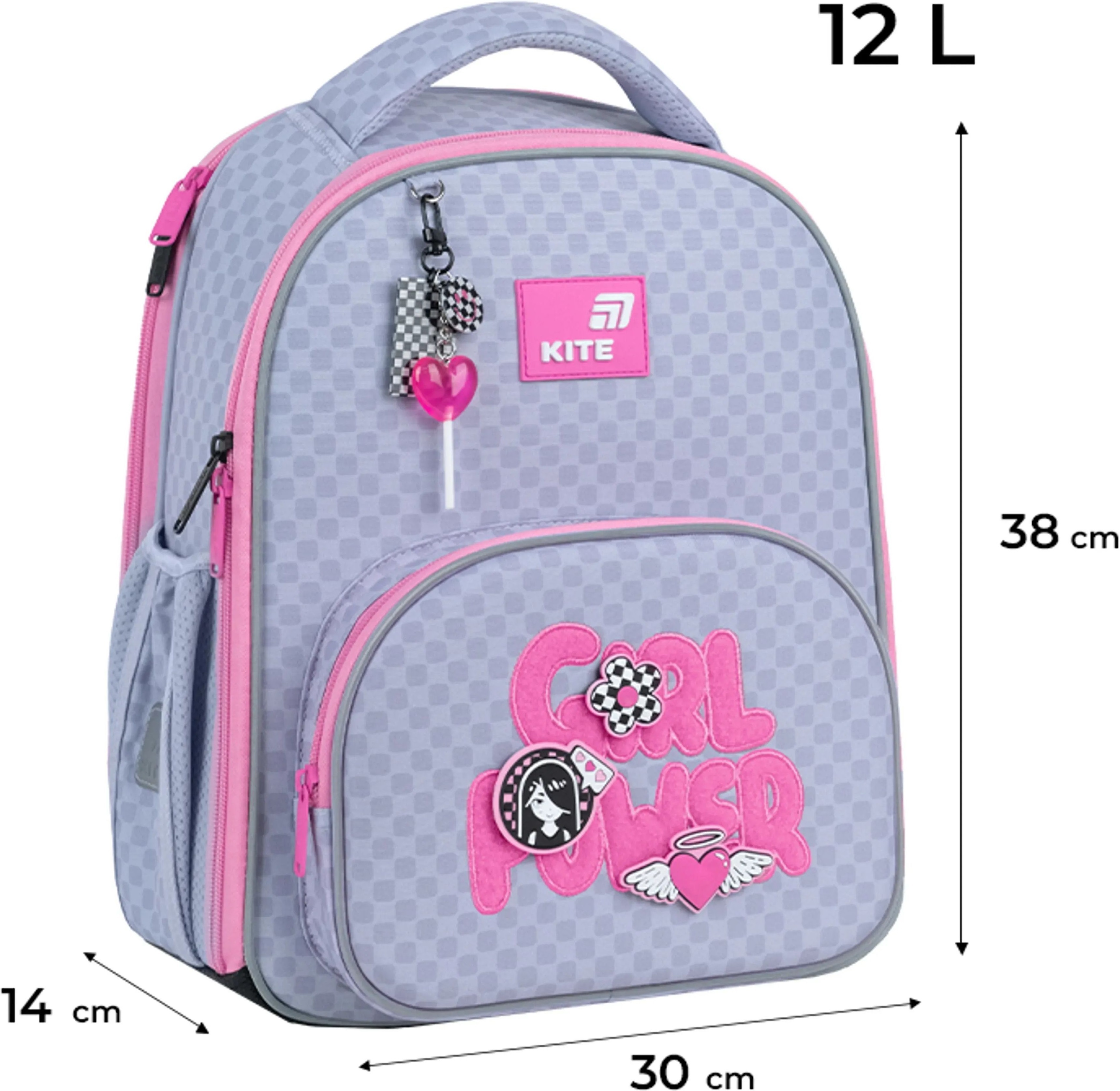 Рюкзак школьный каркасный Kite Education Girl's Power K26-556M-1 фото 