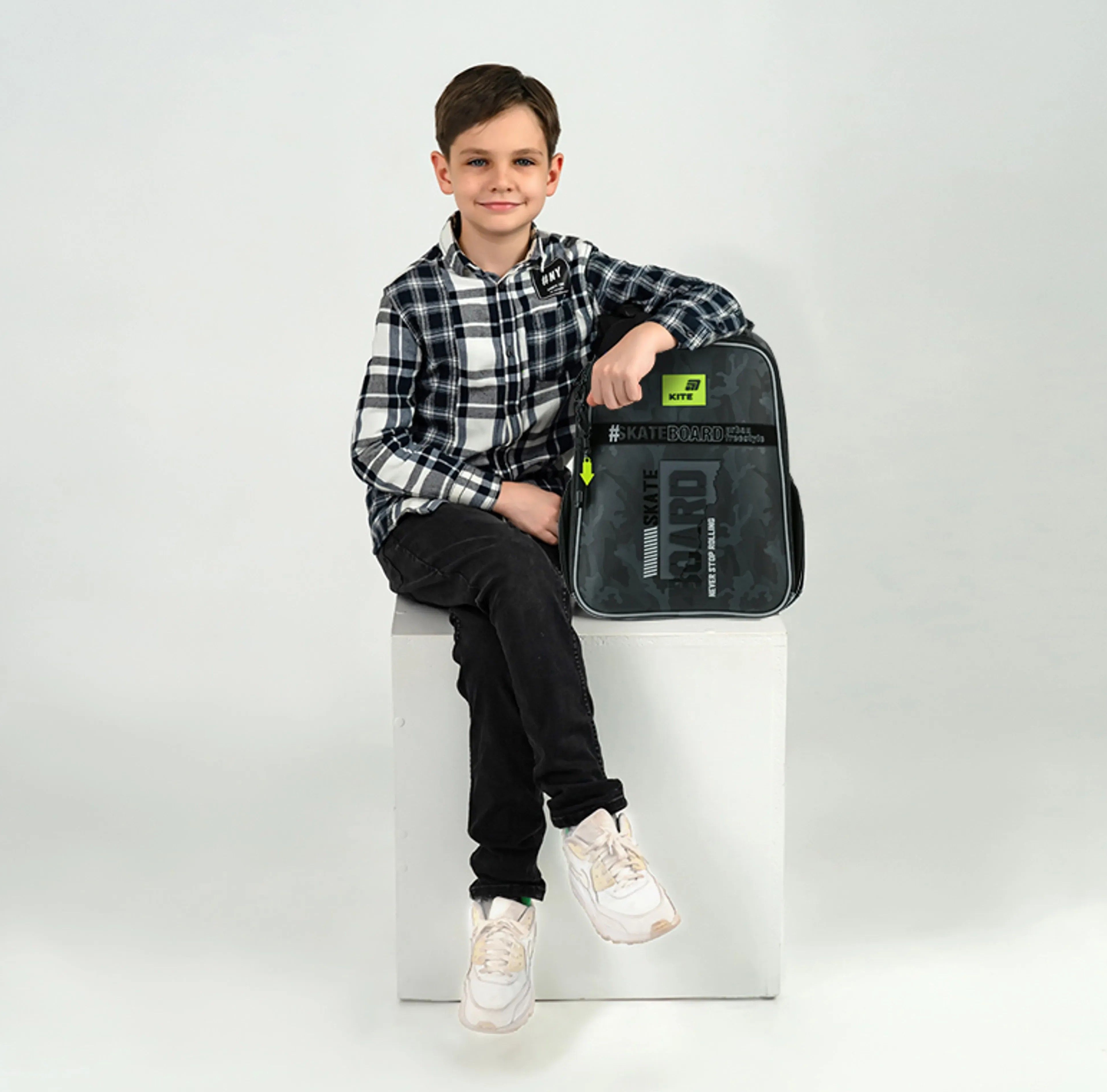 Рюкзак школьный каркасный Kite Education SK8 Board K26-531M-2 фото 