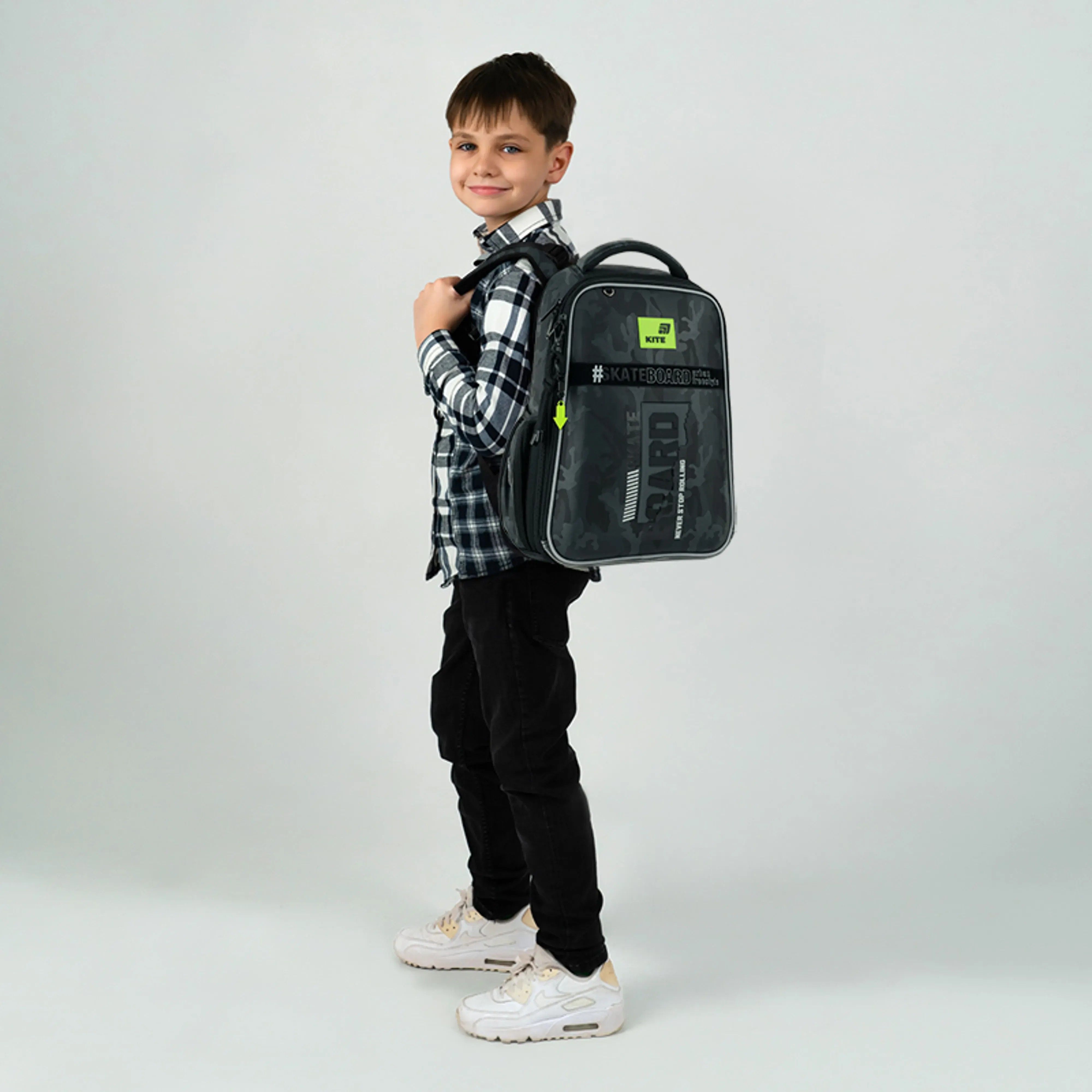 Рюкзак школьный каркасный Kite Education SK8 Board K26-531M-2 фото 