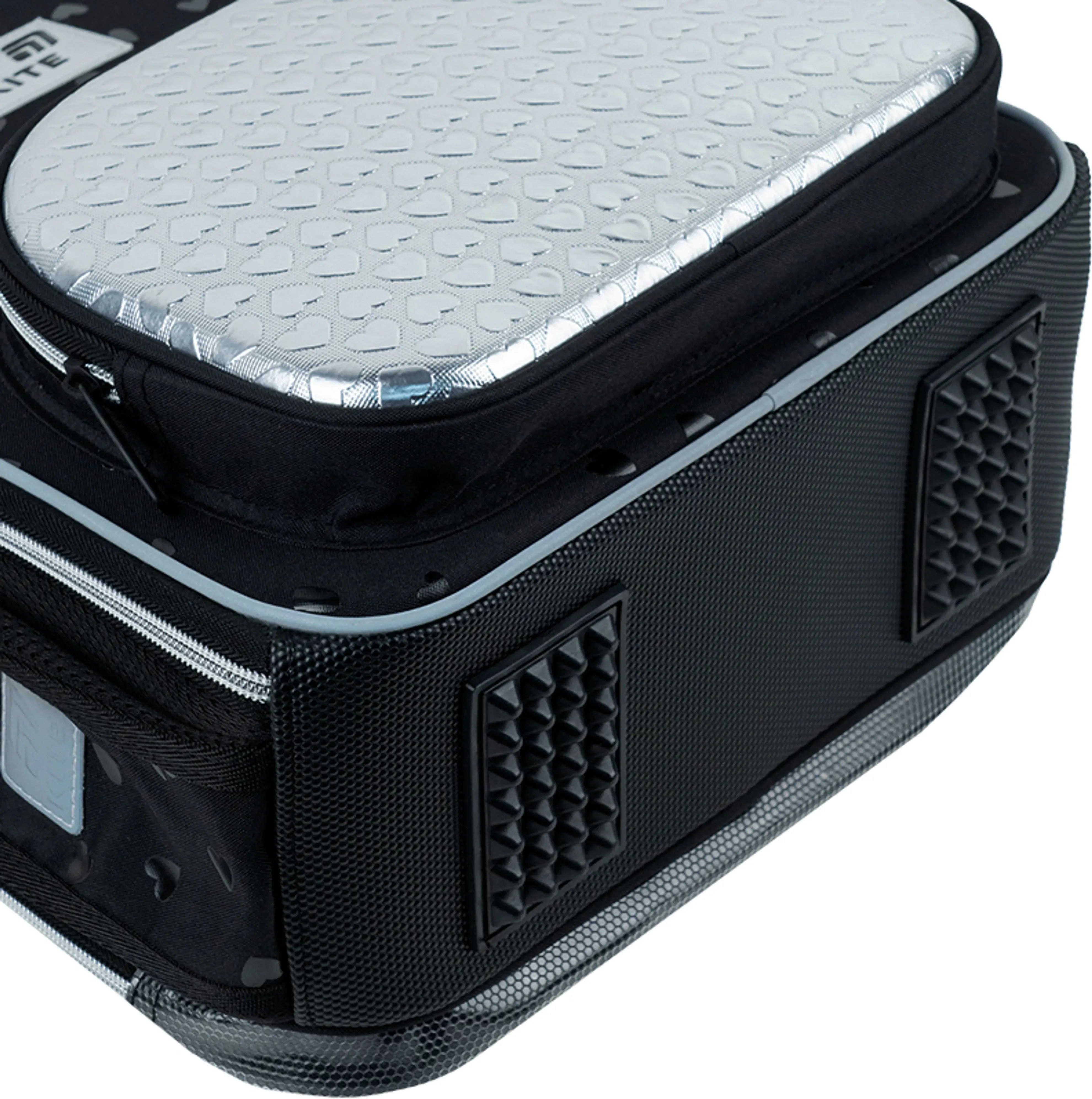 Рюкзак школьный каркасный Kite Education Black&amp;Silver K26-556M-2 фото 