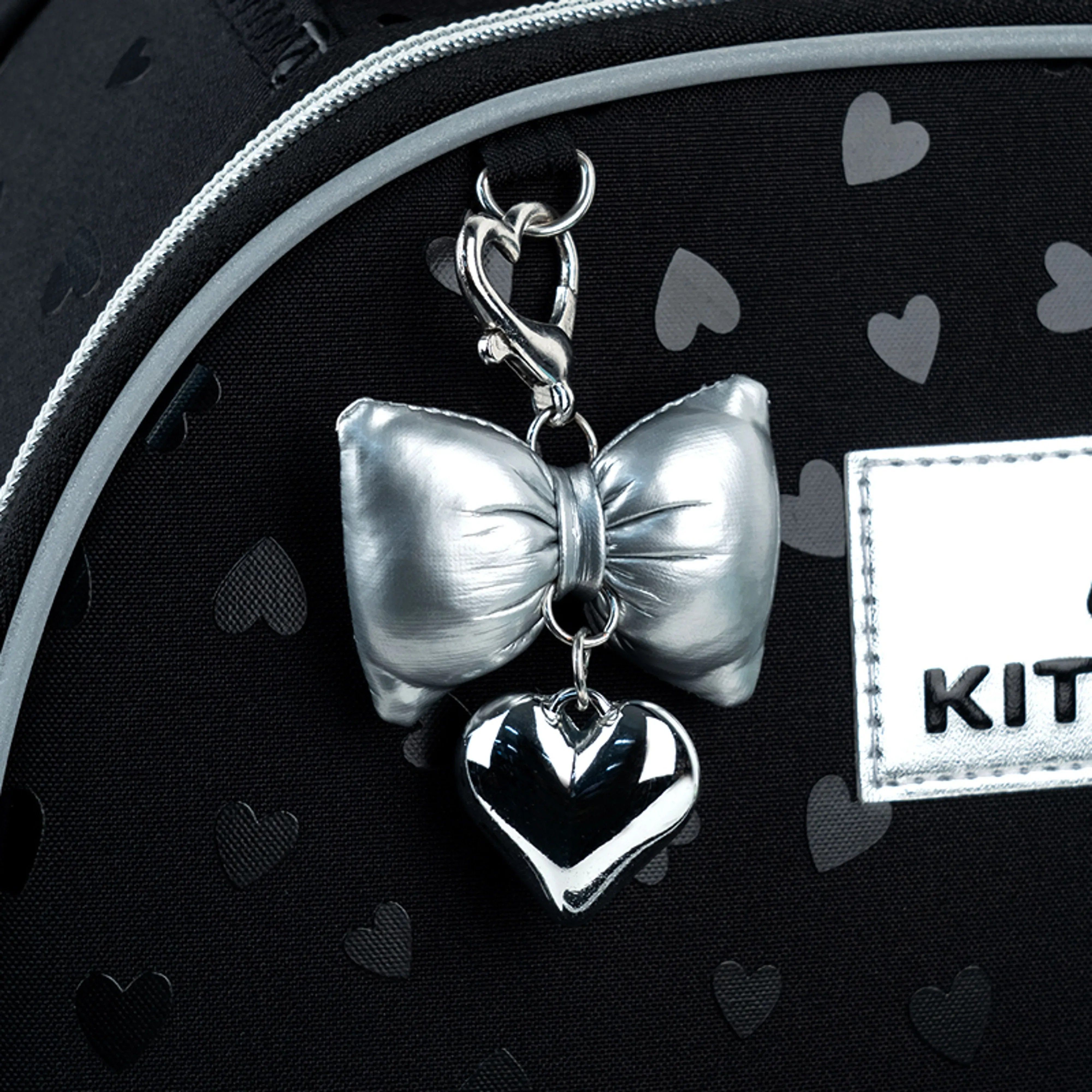 Рюкзак школьный каркасный Kite Education Black&amp;Silver K26-556M-2 фото 