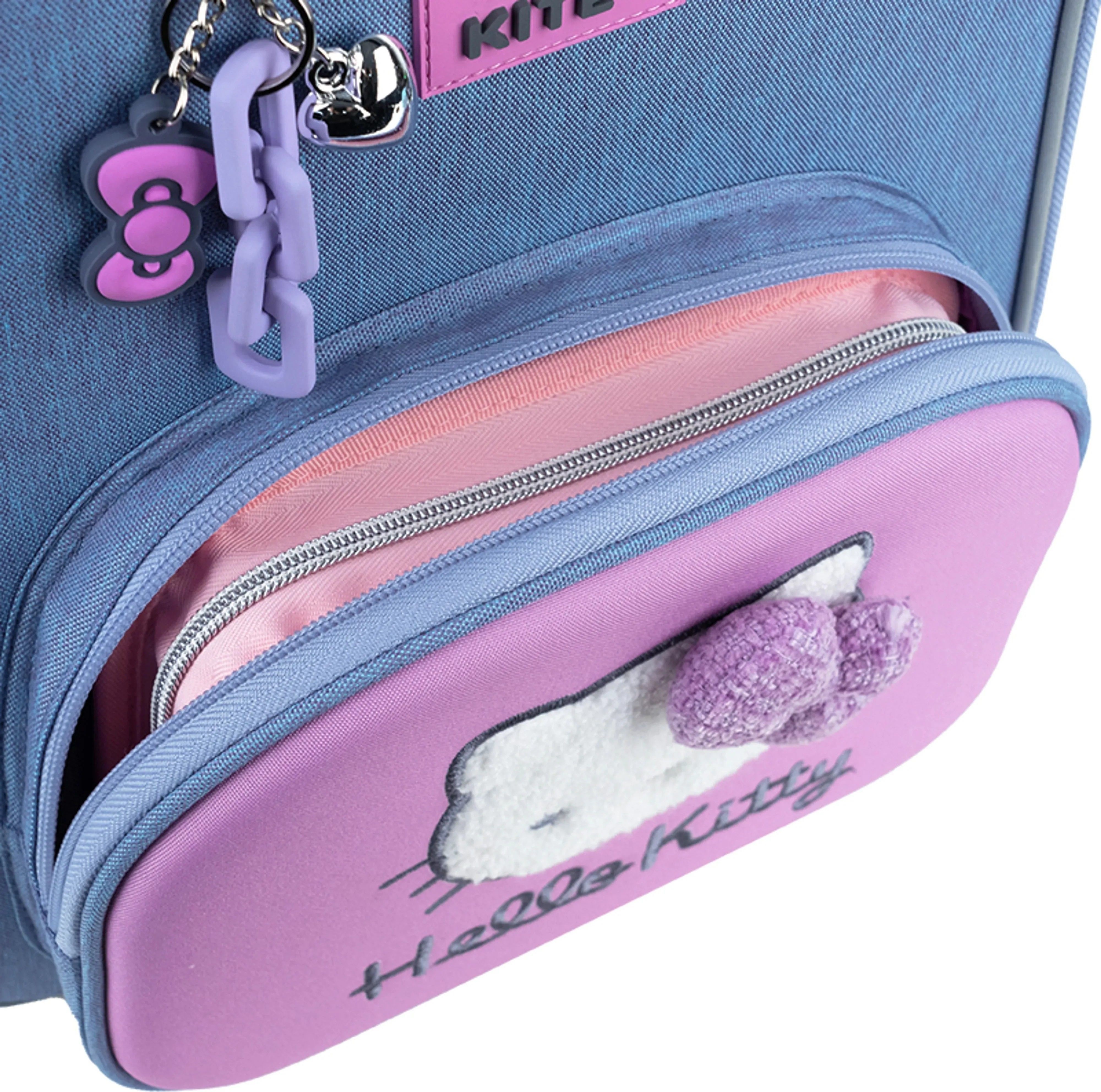 Рюкзак школьный каркасный Kite Education Hello Kitty HK26-556M фото 