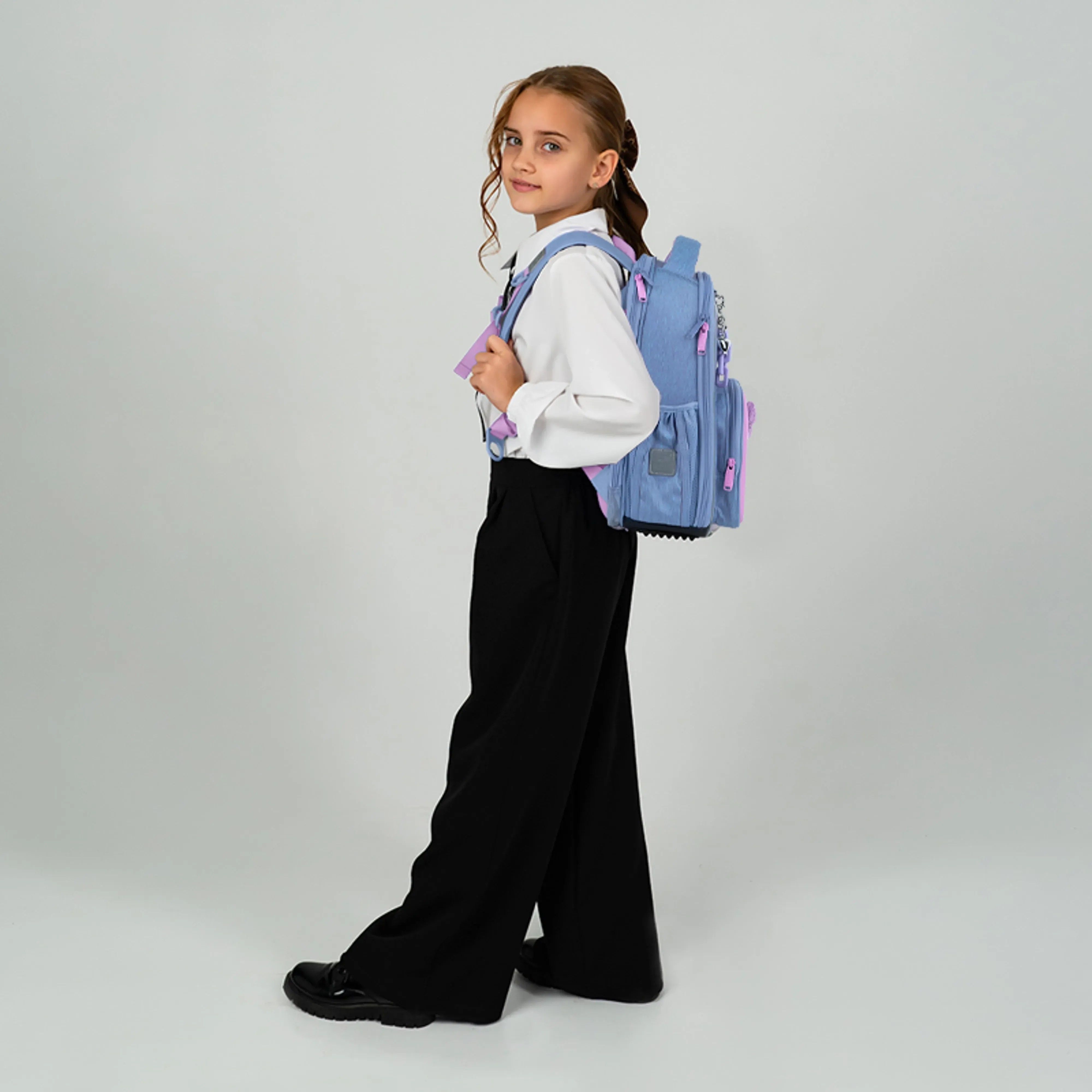 Рюкзак школьный каркасный Kite Education Hello Kitty HK26-556M фото 