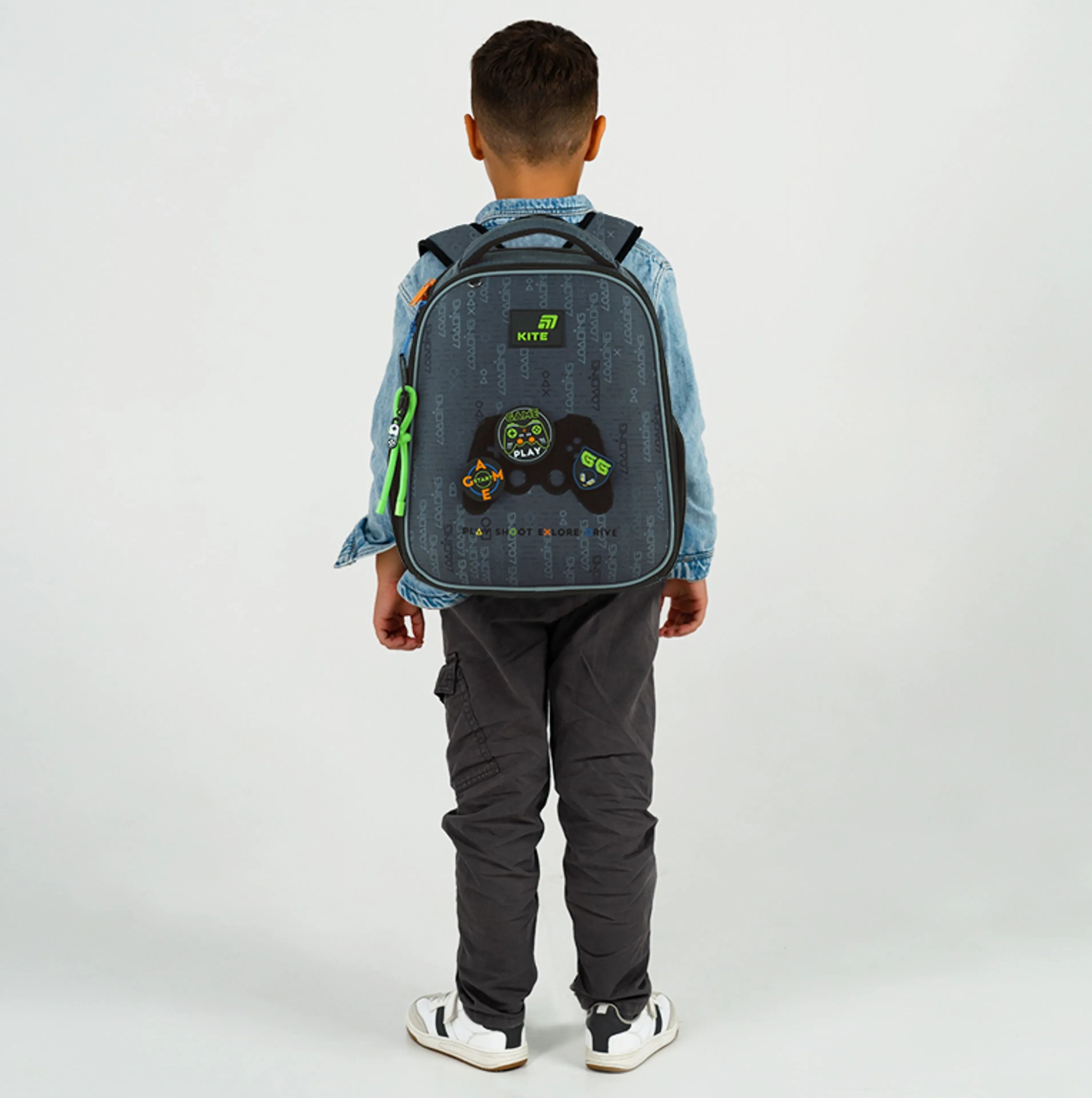 Рюкзак школьный каркасный Kite Education Good Game K26-555S-5 фото 