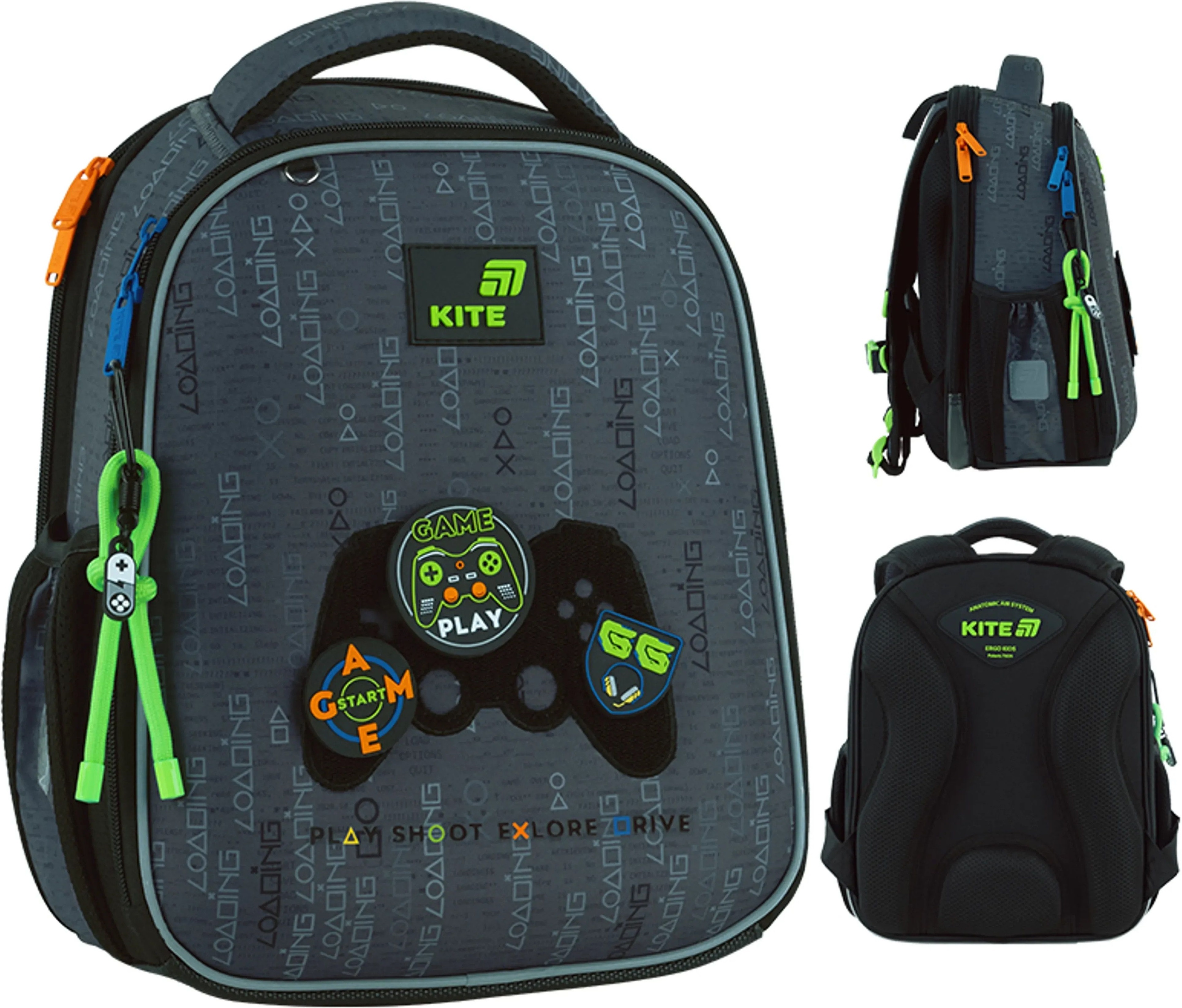 Рюкзак школьный каркасный Kite Education Good Game K26-555S-5 фото 