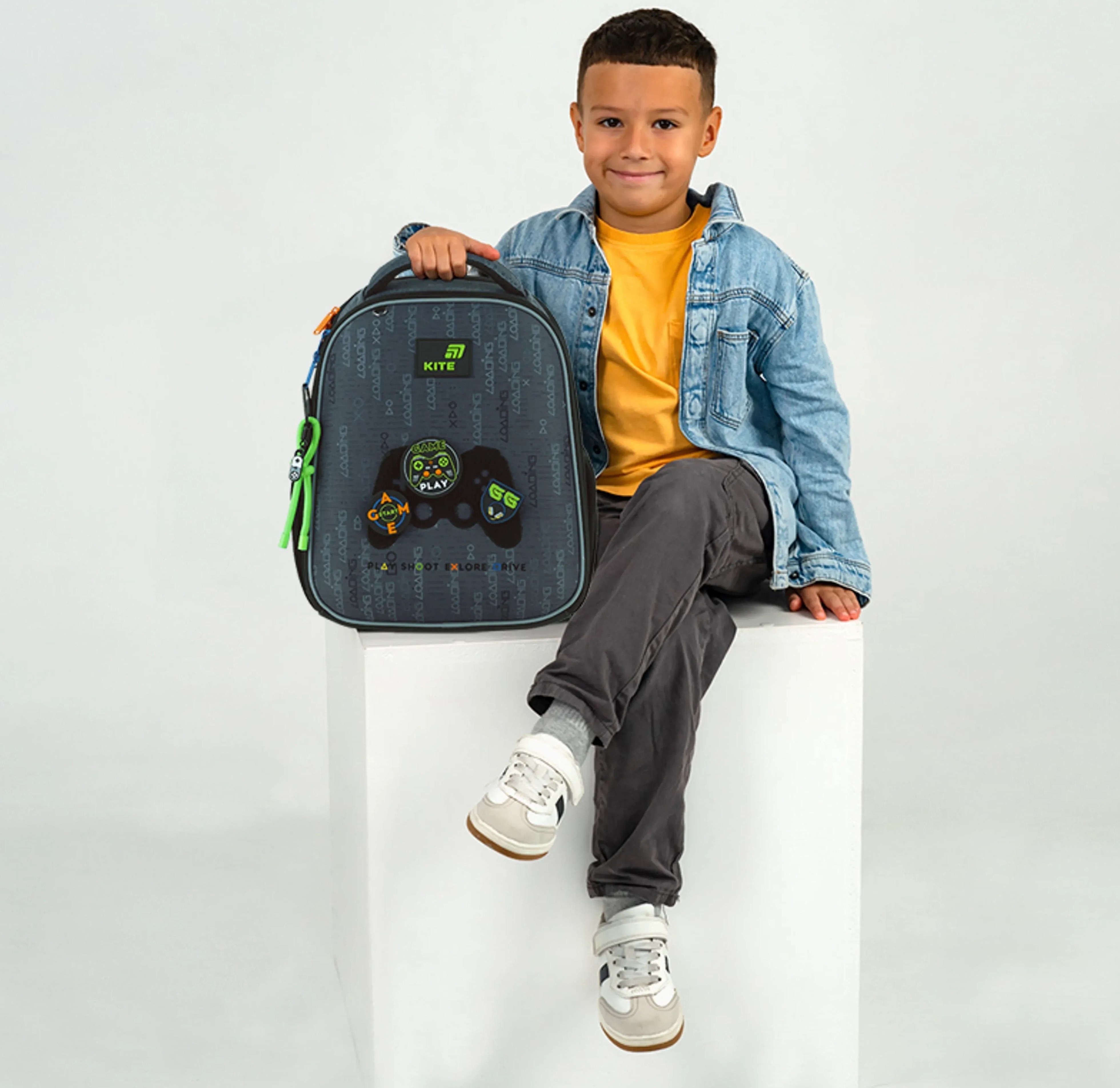 Рюкзак школьный каркасный Kite Education Good Game K26-555S-5 фото 