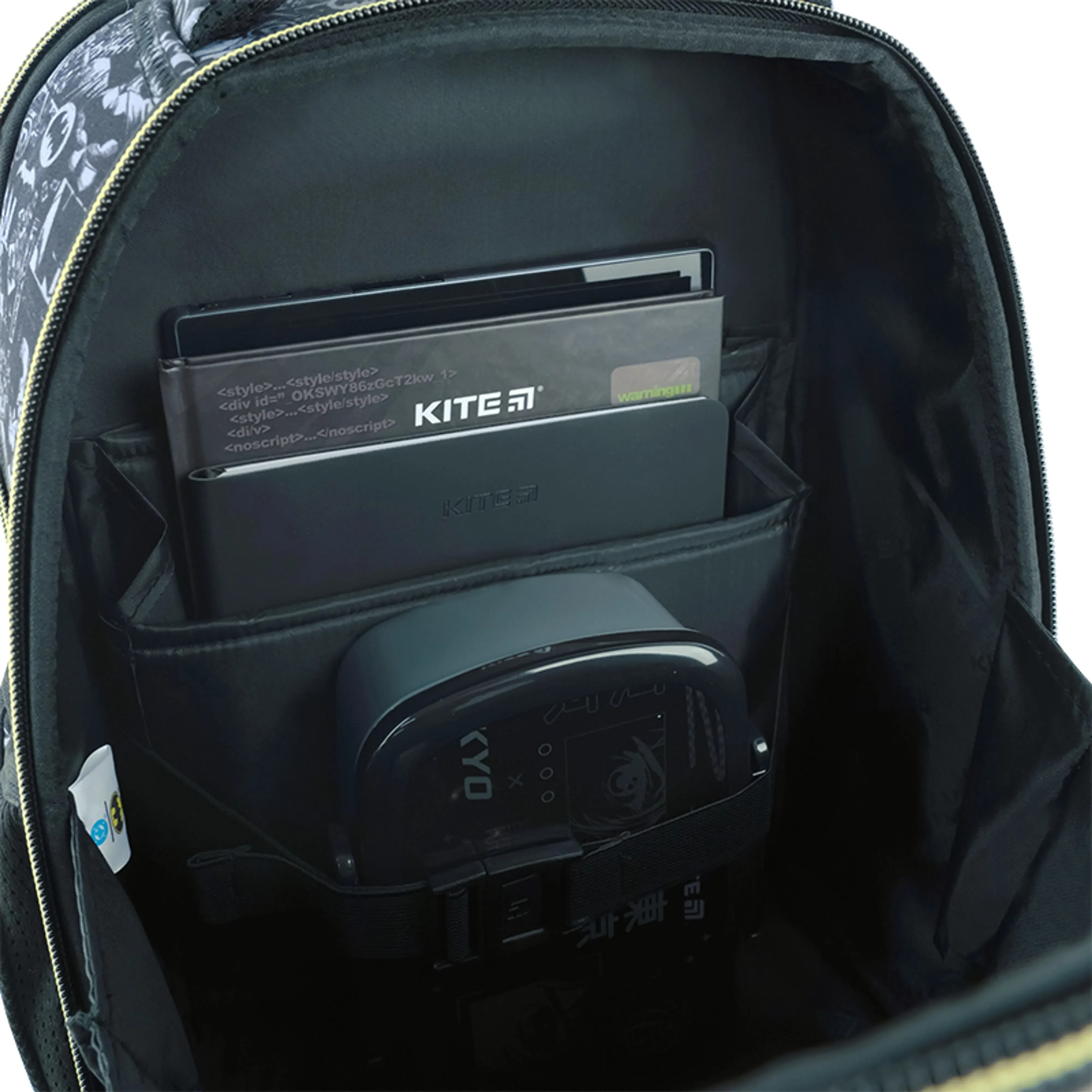 Рюкзак школьный каркасный Kite Education DC Comics DC26-555S фото 11