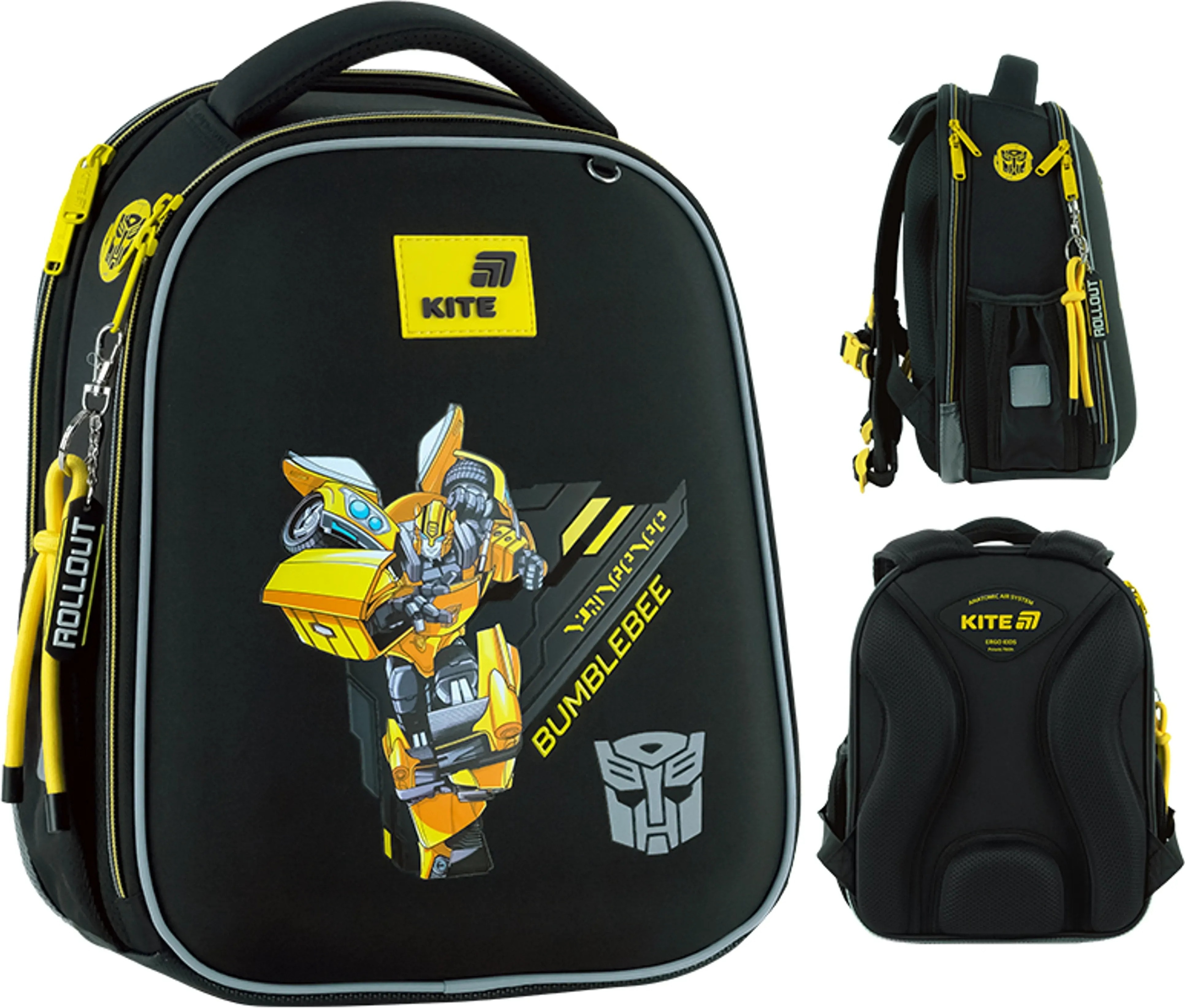 Рюкзак шкільний каркасний Kite Education Transformers TF26-555Sфото4