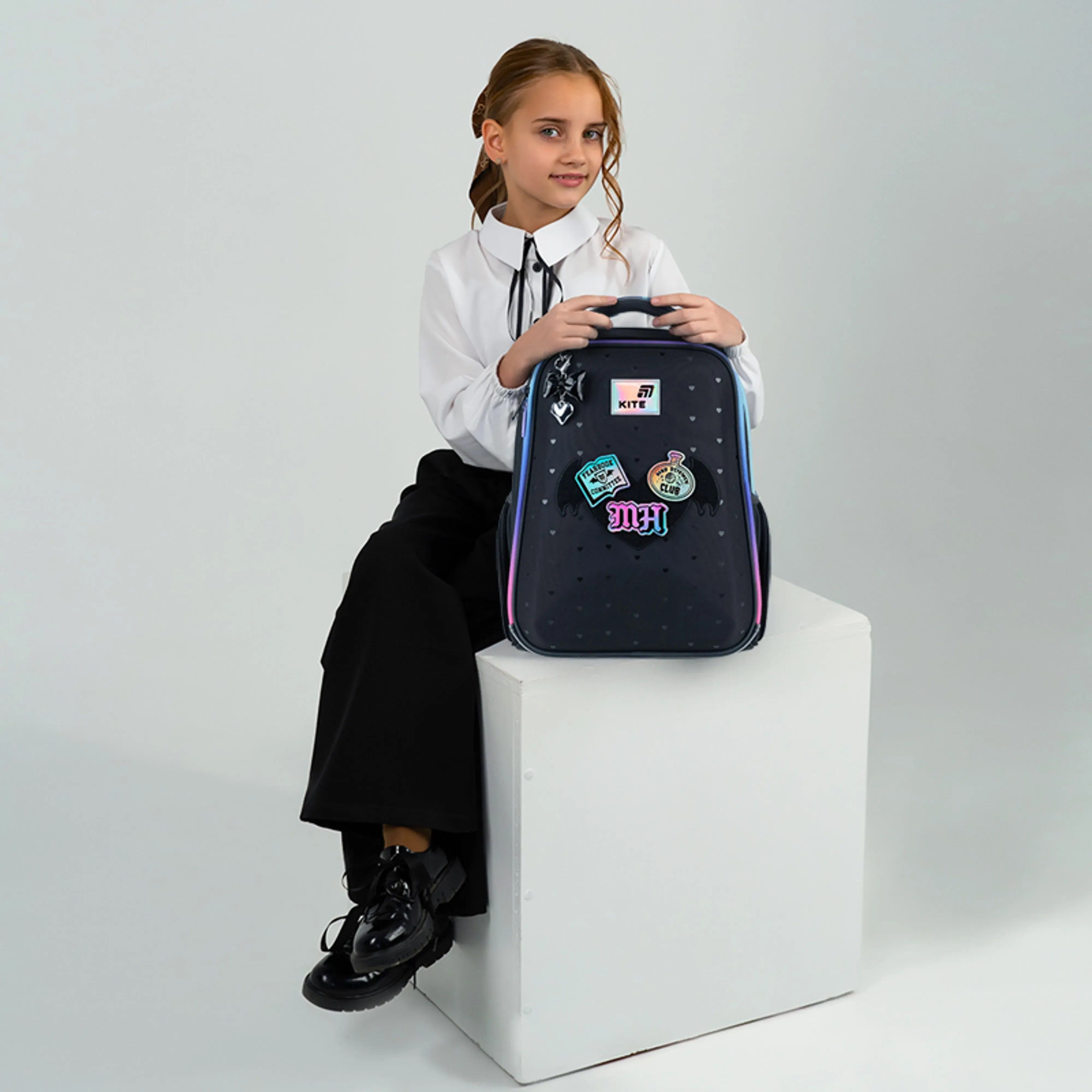 Рюкзак школьный каркасный Kite Education Monster High MH26-531M фото 