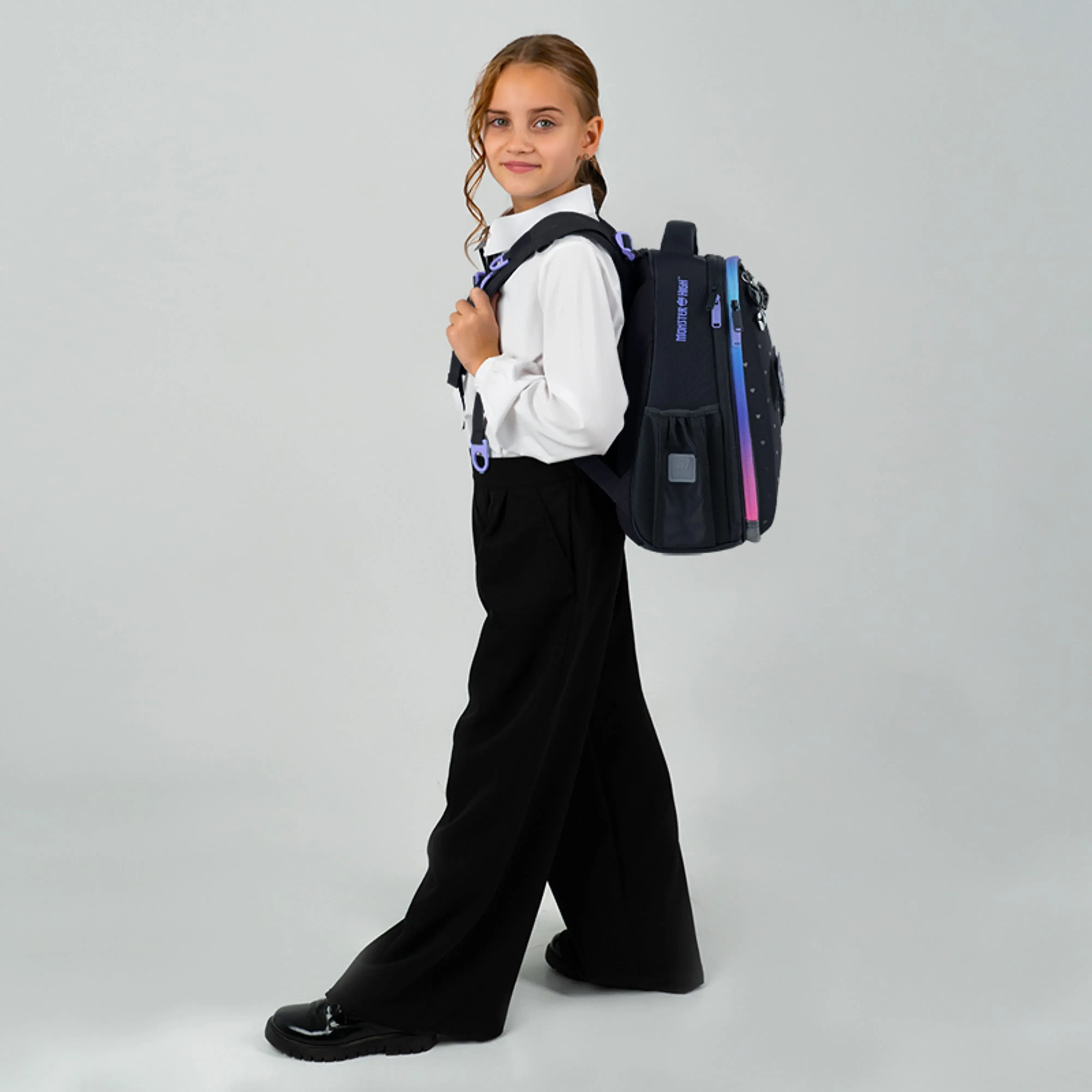 Рюкзак школьный каркасный Kite Education Monster High MH26-531M фото 