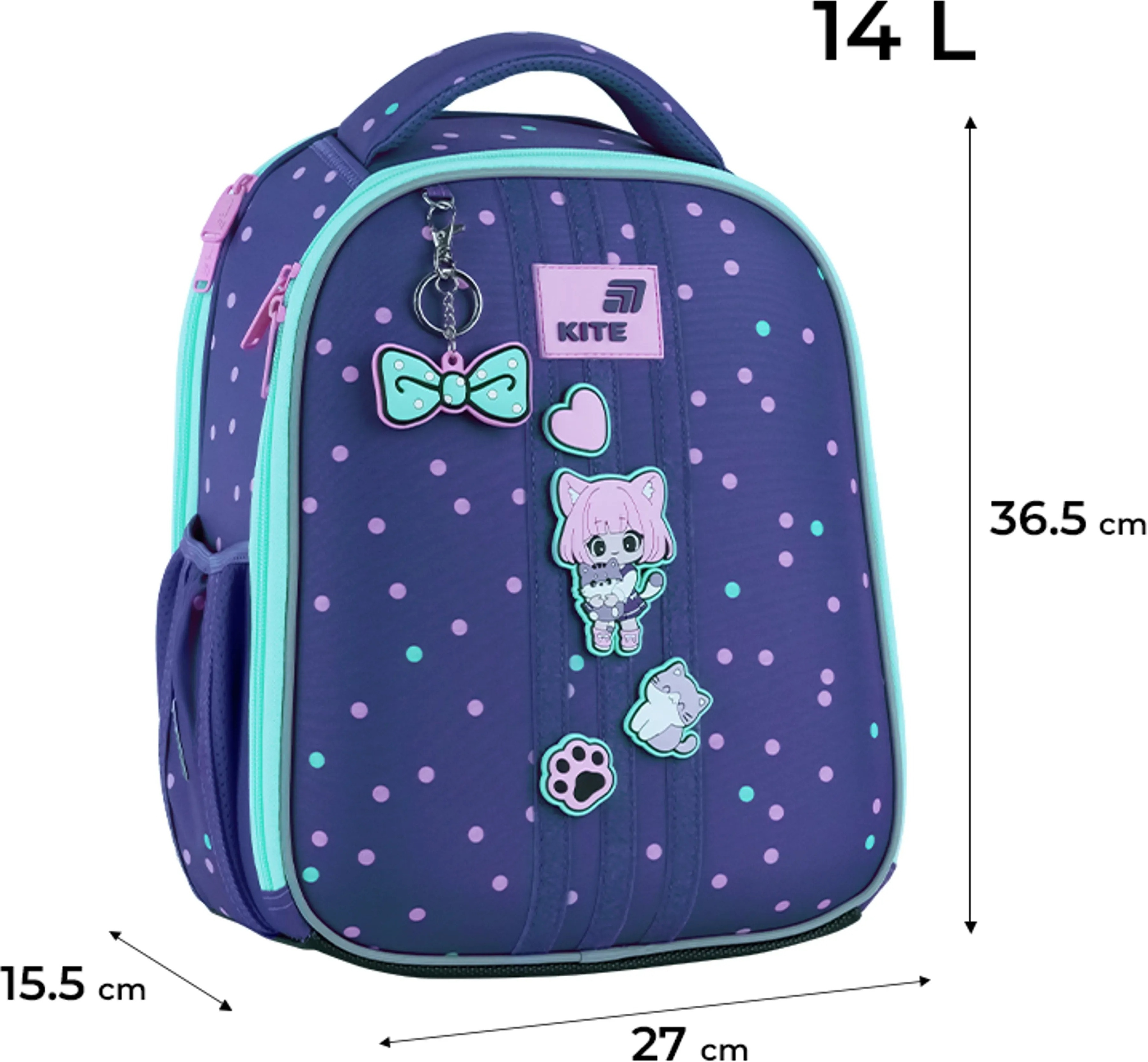 Рюкзак шкільний каркасний Kite Education Be Friends K26-555S-3фото7