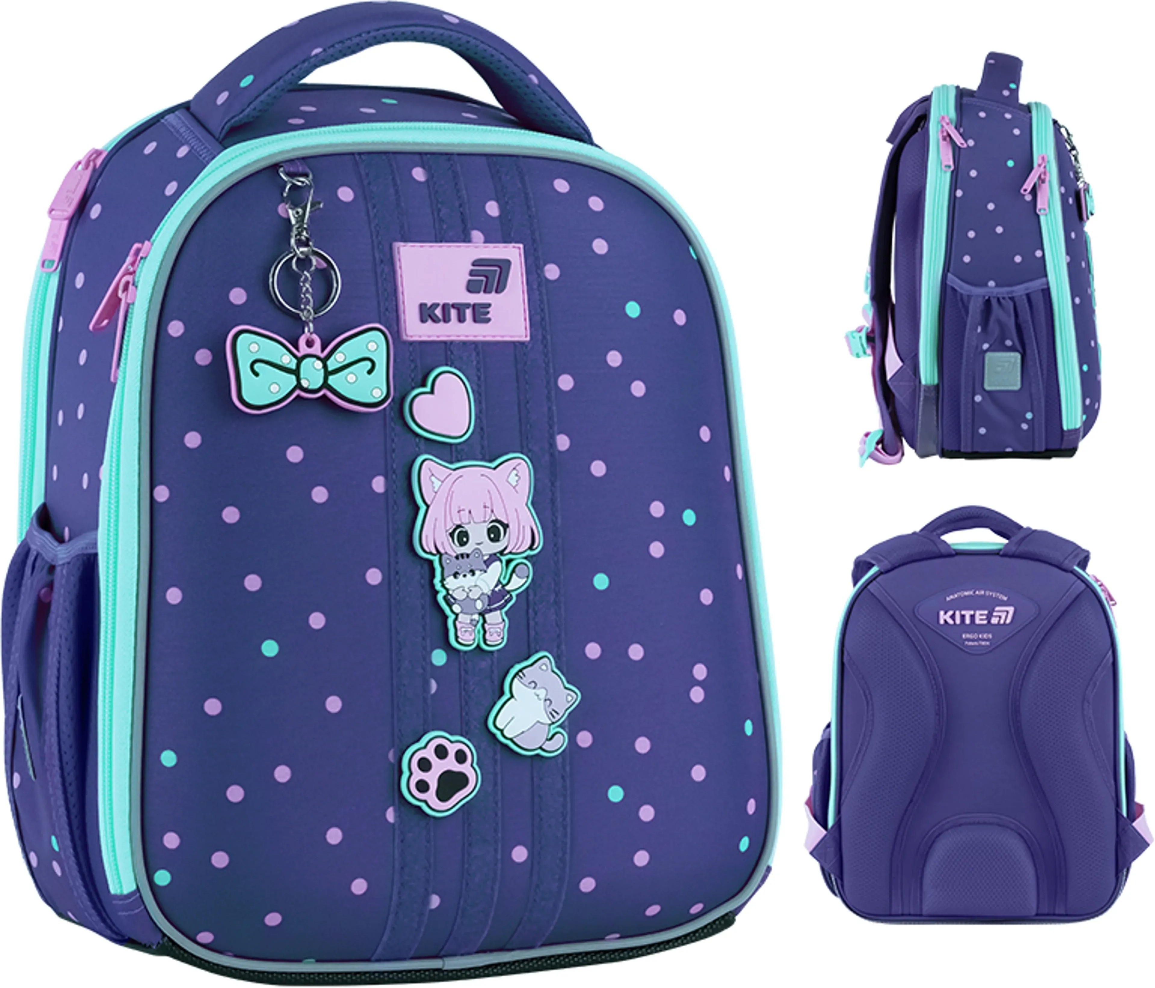 Рюкзак шкільний каркасний Kite Education Be Friends K26-555S-3фото4