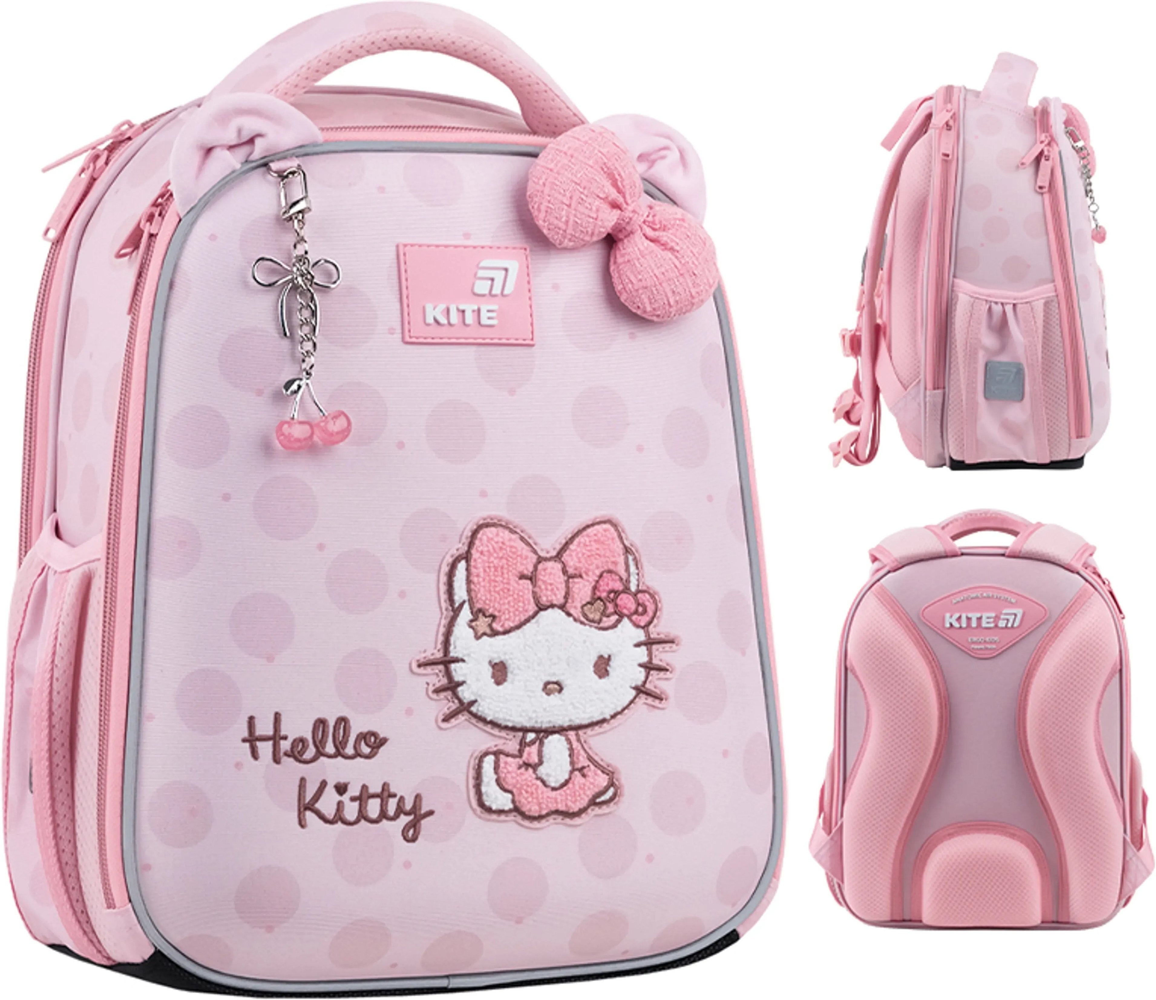 Рюкзак школьный каркасный Kite Education Hello Kitty HK26-555S-2 фото 