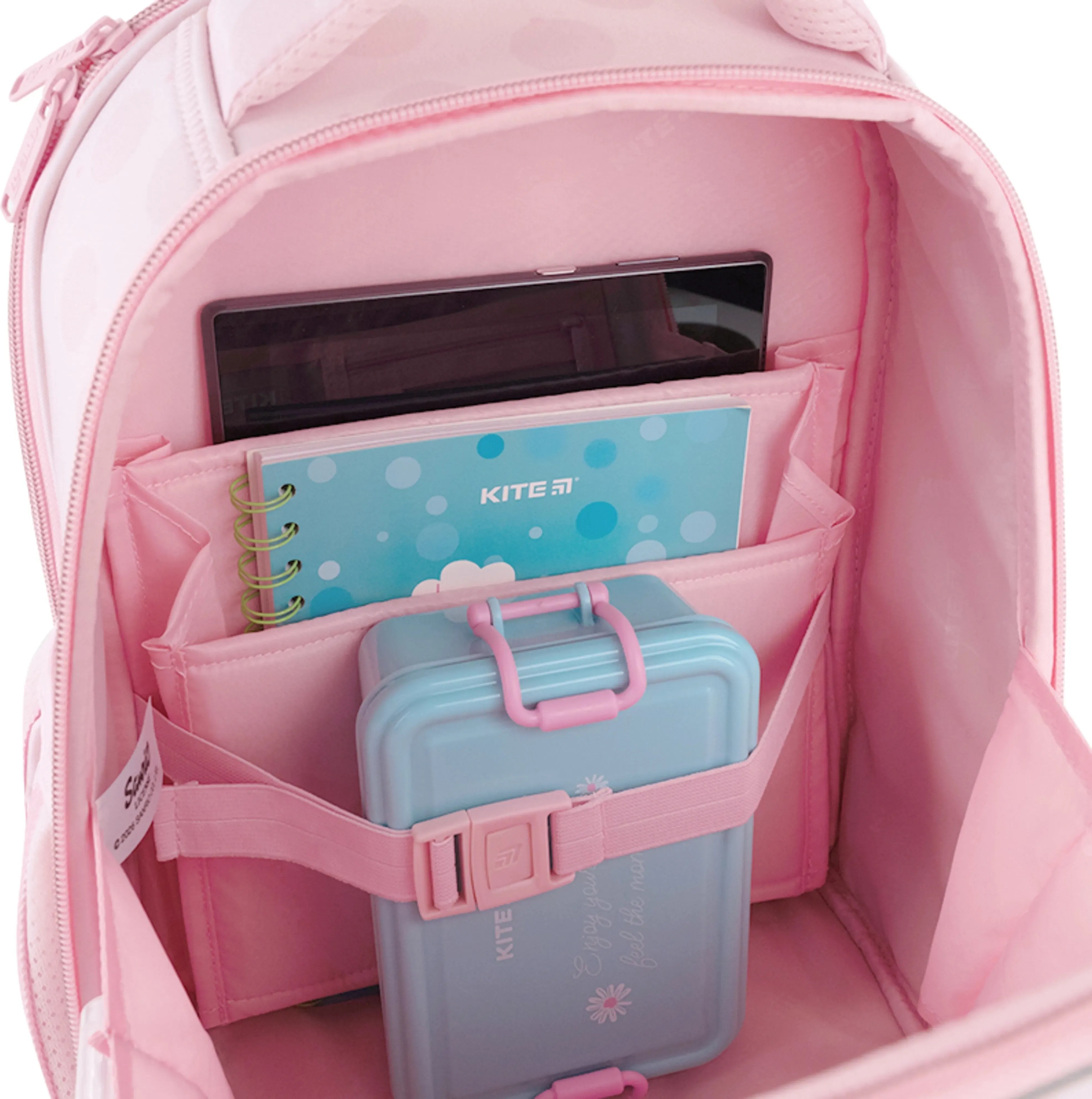 Рюкзак школьный каркасный Kite Education Hello Kitty HK26-555S-2 фото 