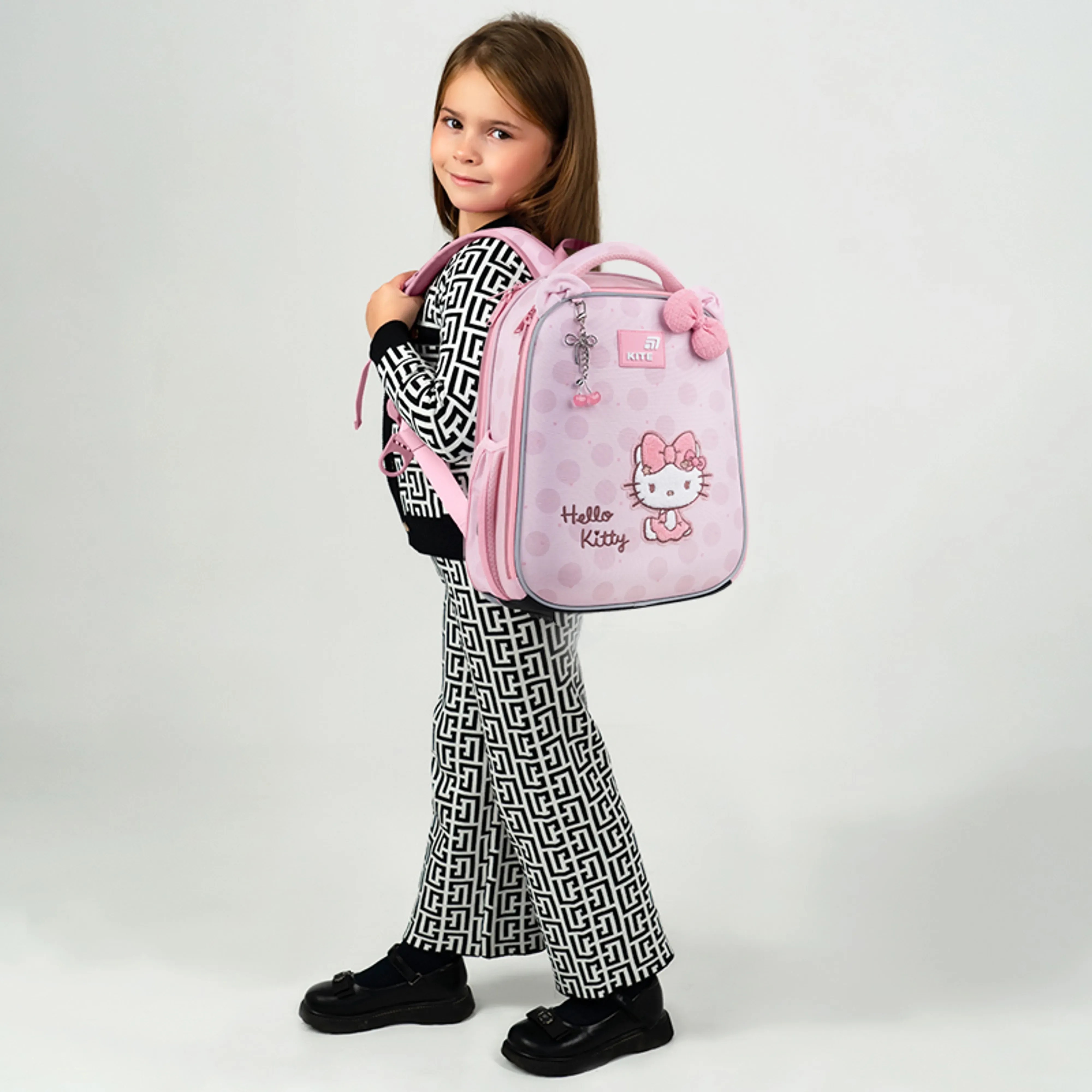 Рюкзак школьный каркасный Kite Education Hello Kitty HK26-555S-2 фото 