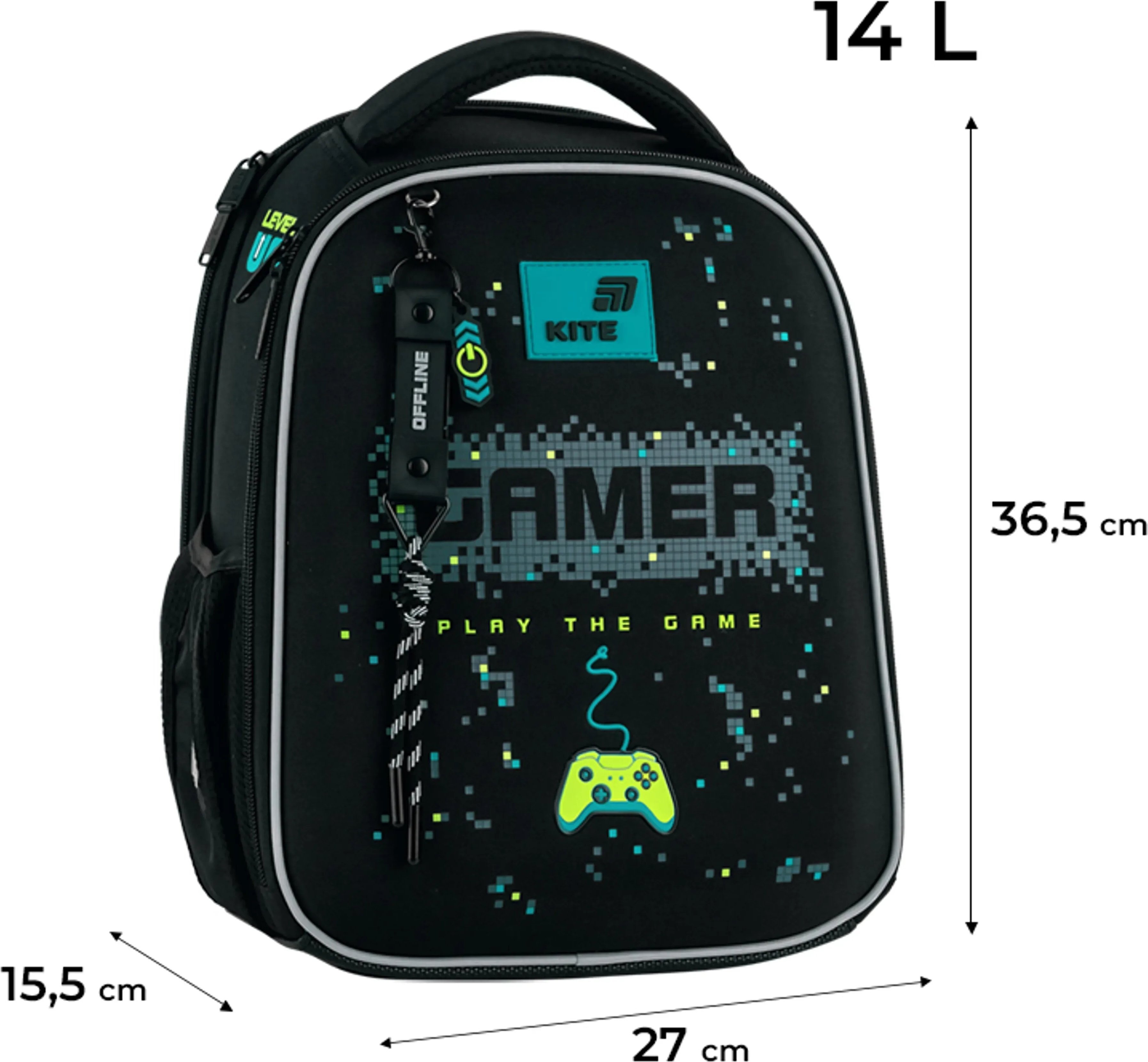 Рюкзак школьный каркасный Kite Education K26-555S-9 фото 