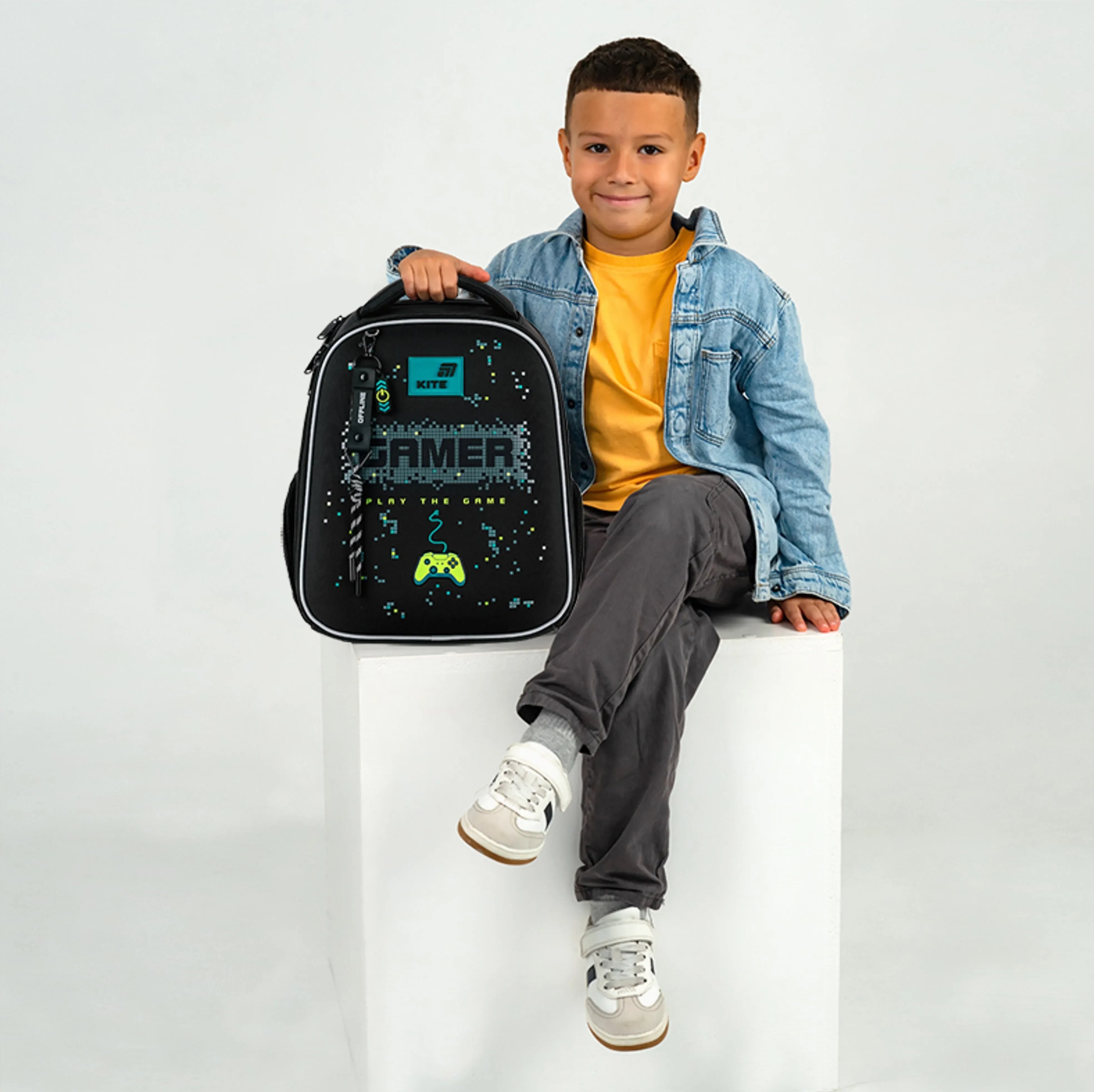 Рюкзак школьный каркасный Kite Education K26-555S-9 фото 