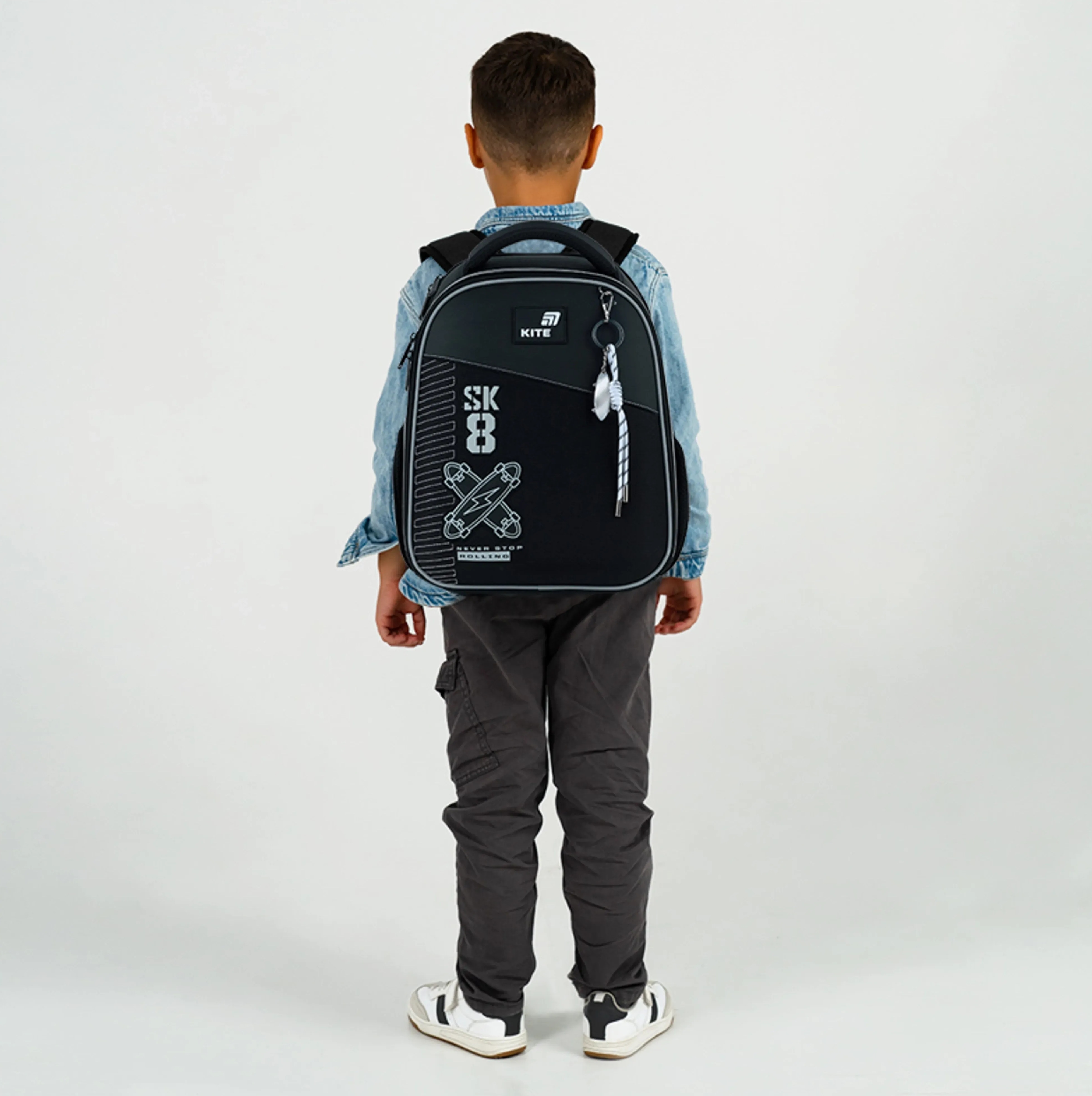 Рюкзак школьный каркасный Kite Education Skate K26-555S-7 фото 