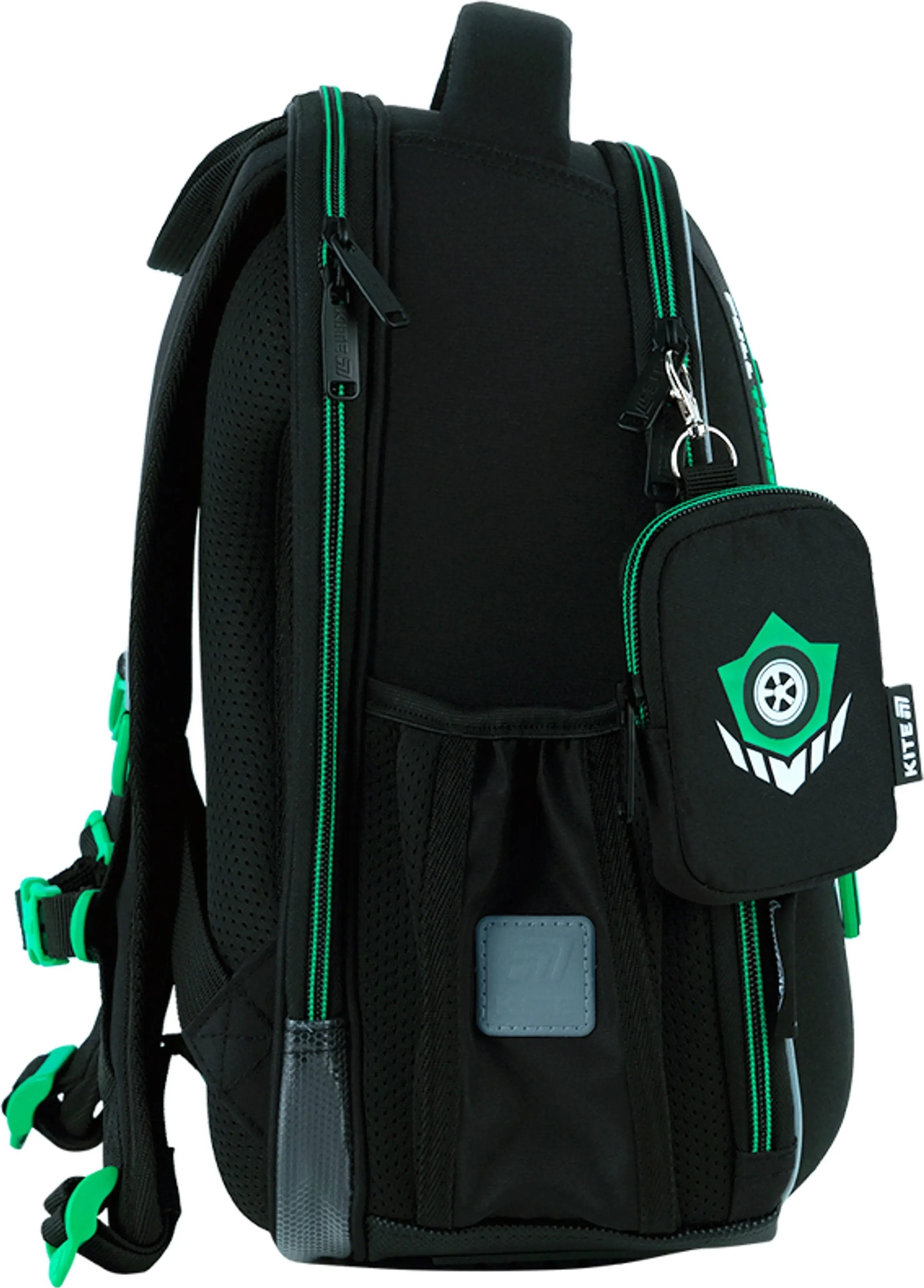 Рюкзак школьный каркасный Kite Education Hot Wheels HW26-555S фото 