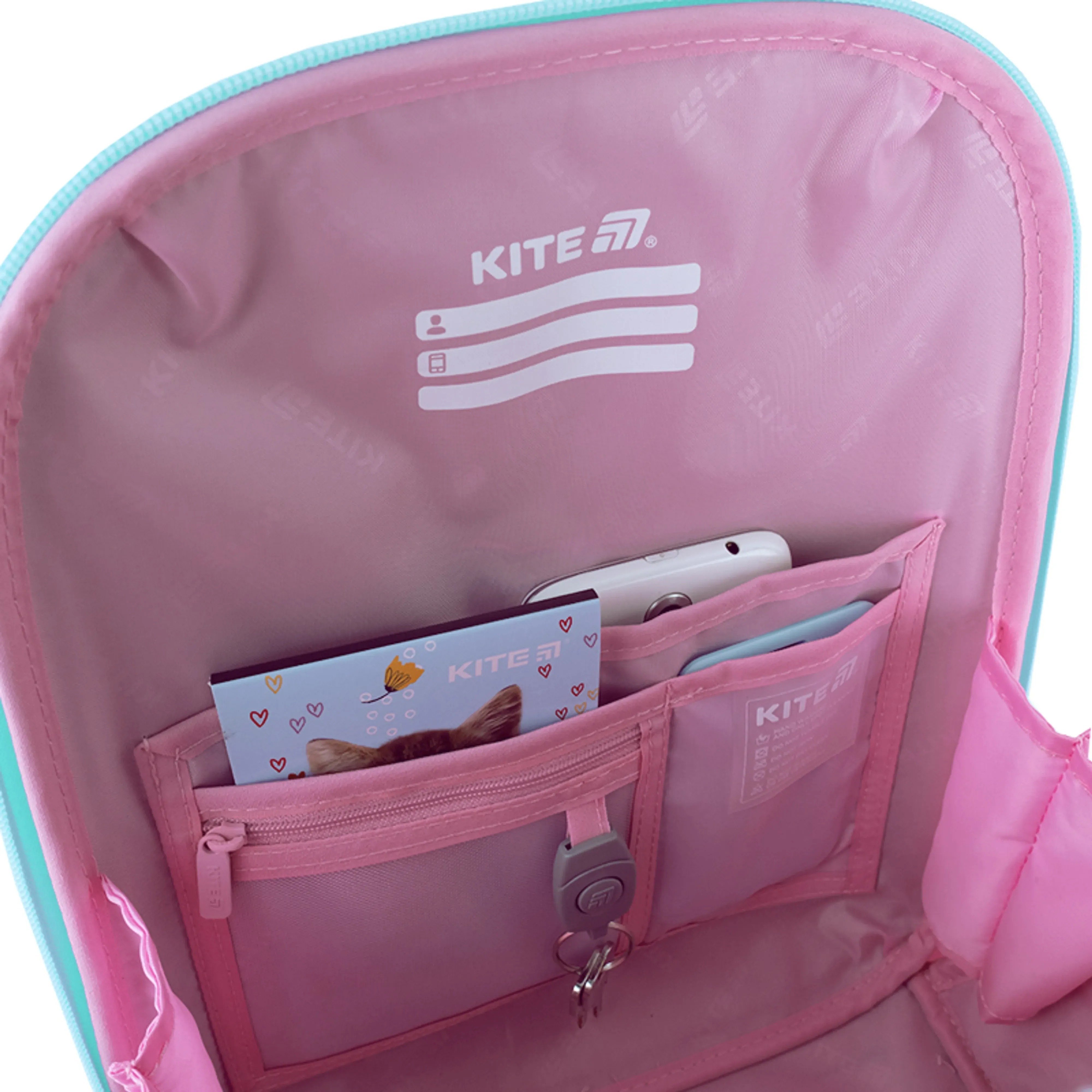Рюкзак школьный каркасный Kite Education Hello Kitty HK26-555S-1 фото 