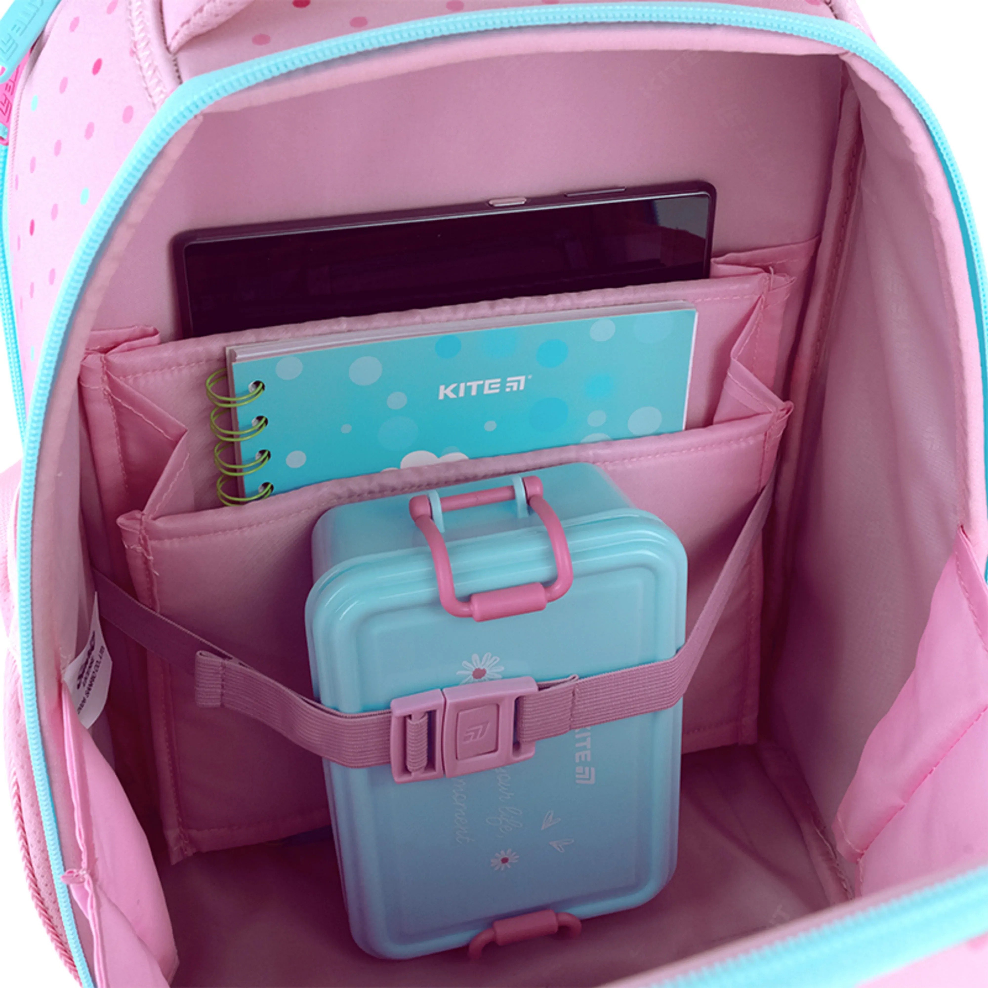 Рюкзак школьный каркасный Kite Education Hello Kitty HK26-555S-1 фото 