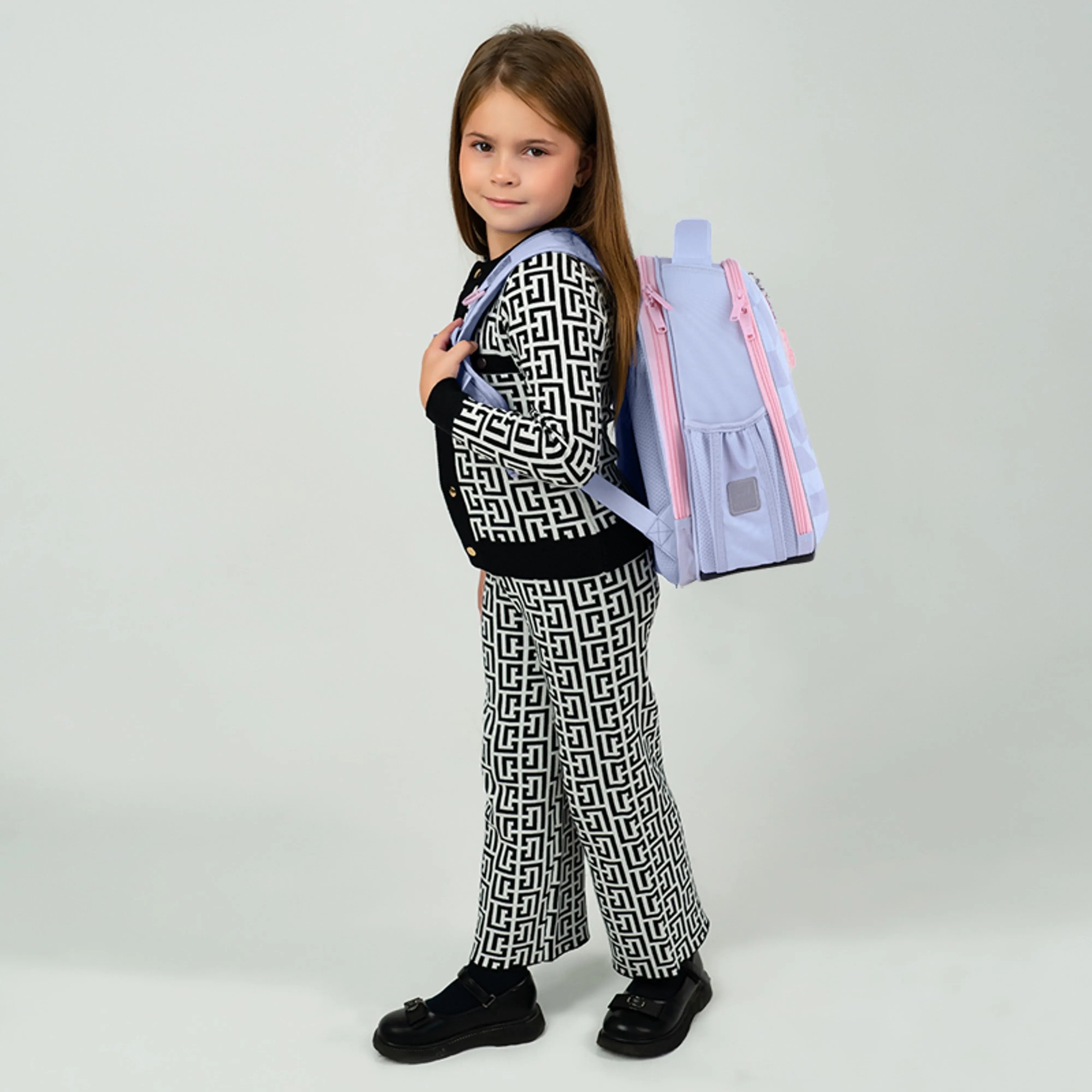 Рюкзак школьный каркасный Kite Education Studio Pets SP26-555S фото 