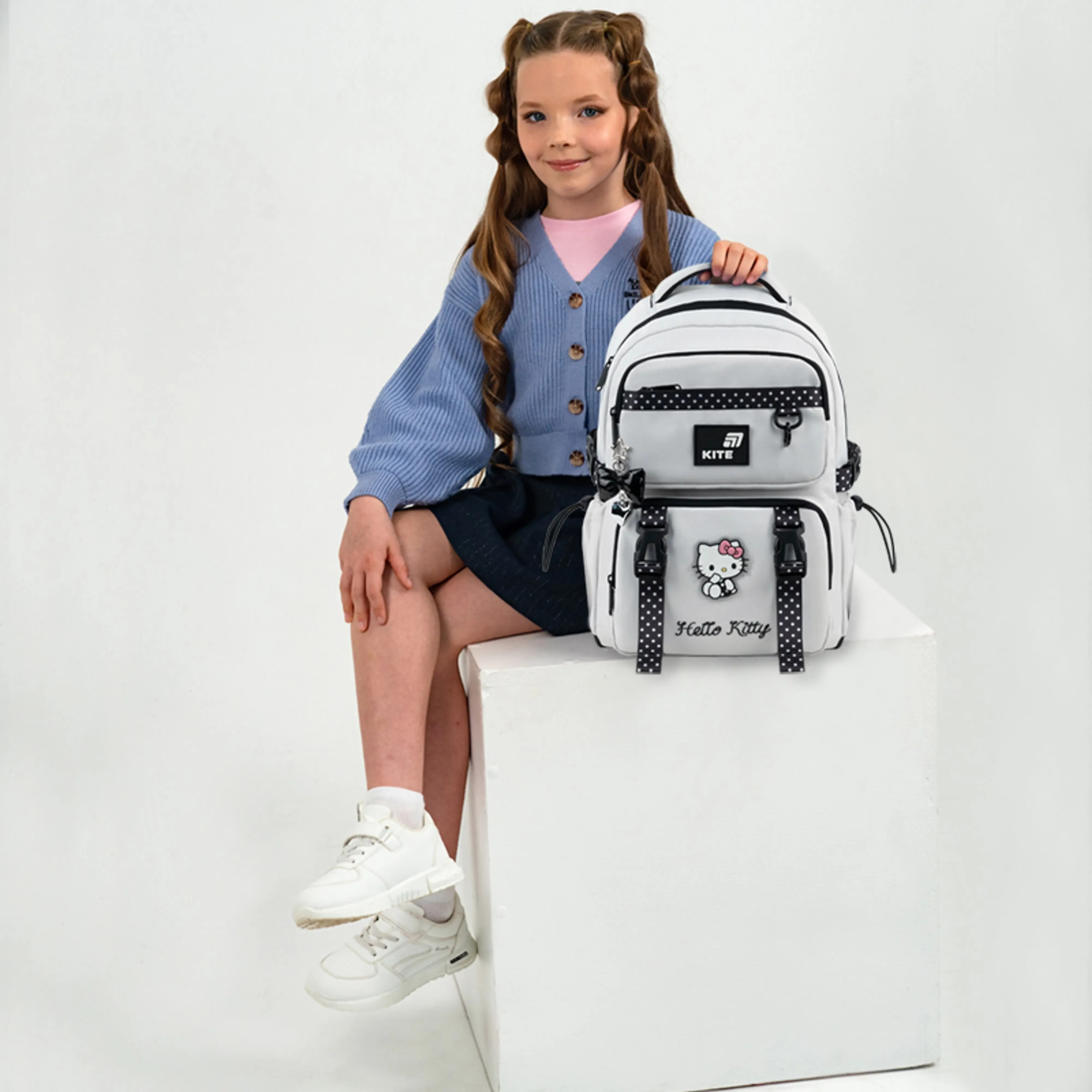 Школьный рюкзак Kite Education Hello Kitty HK26-1022M фото 
