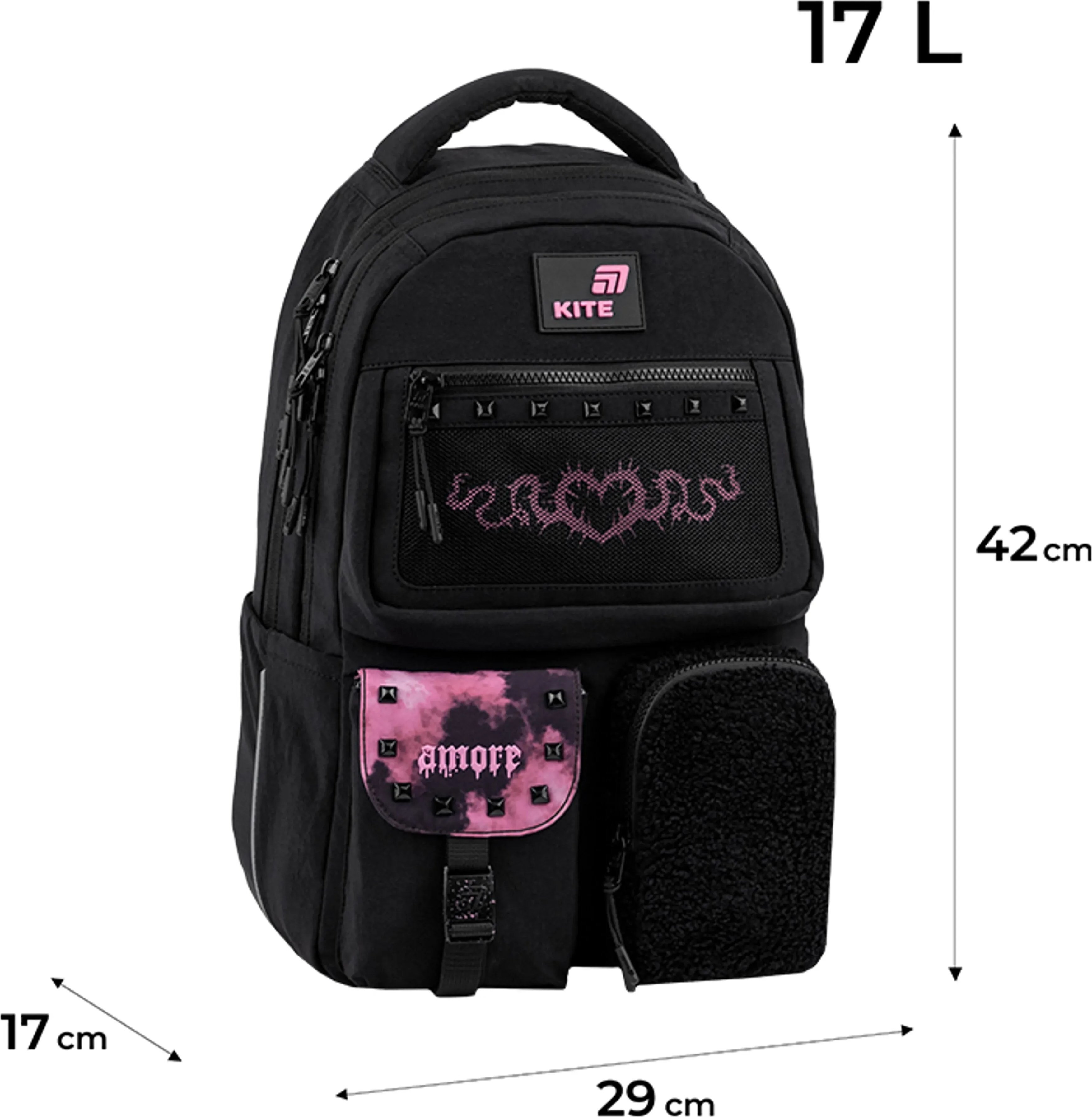 Рюкзак Kite Education teens Drama Queen K26-2587M-2 фото 