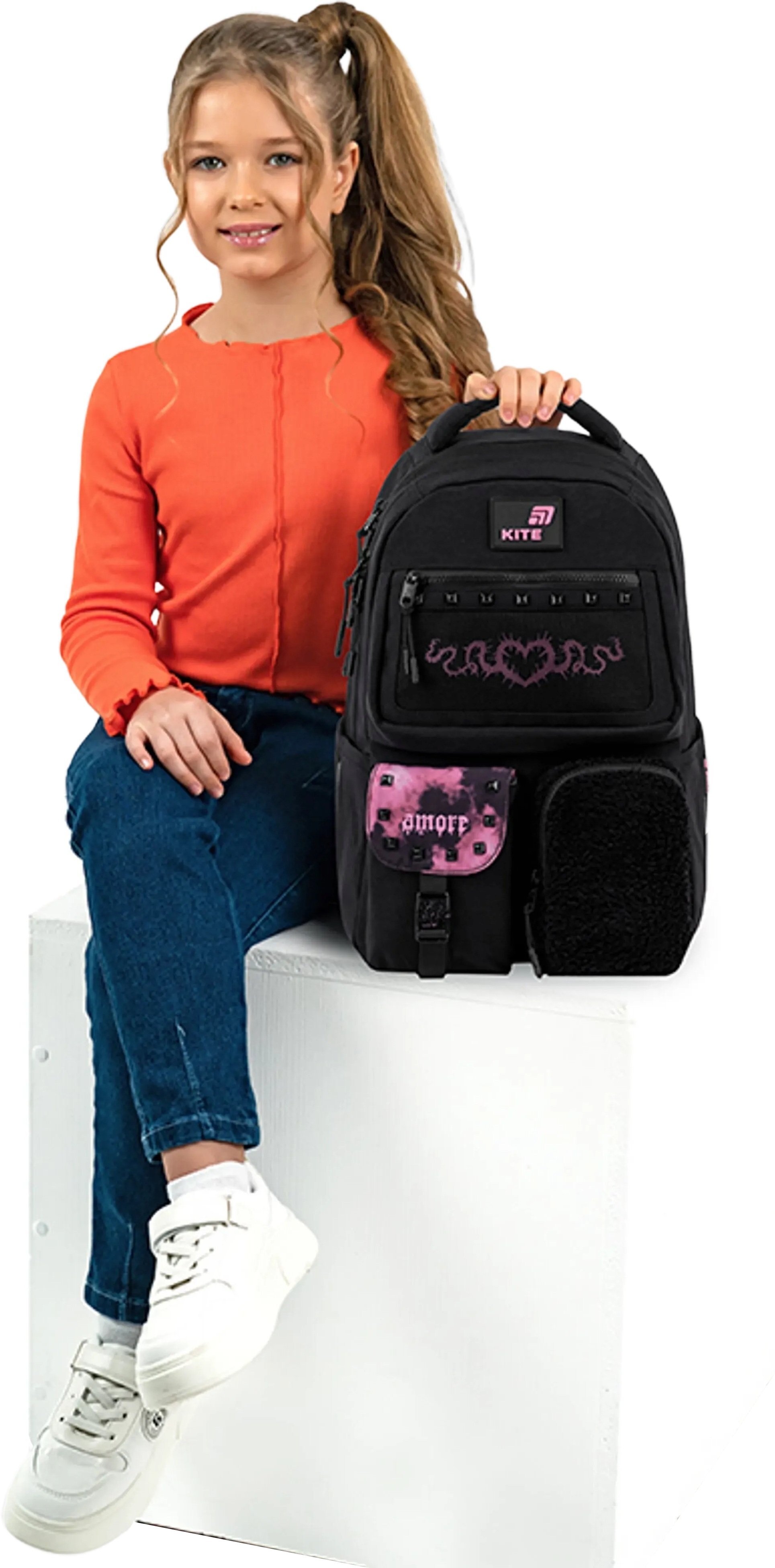 Рюкзак Kite Education teens Drama Queen K26-2587M-2 фото 