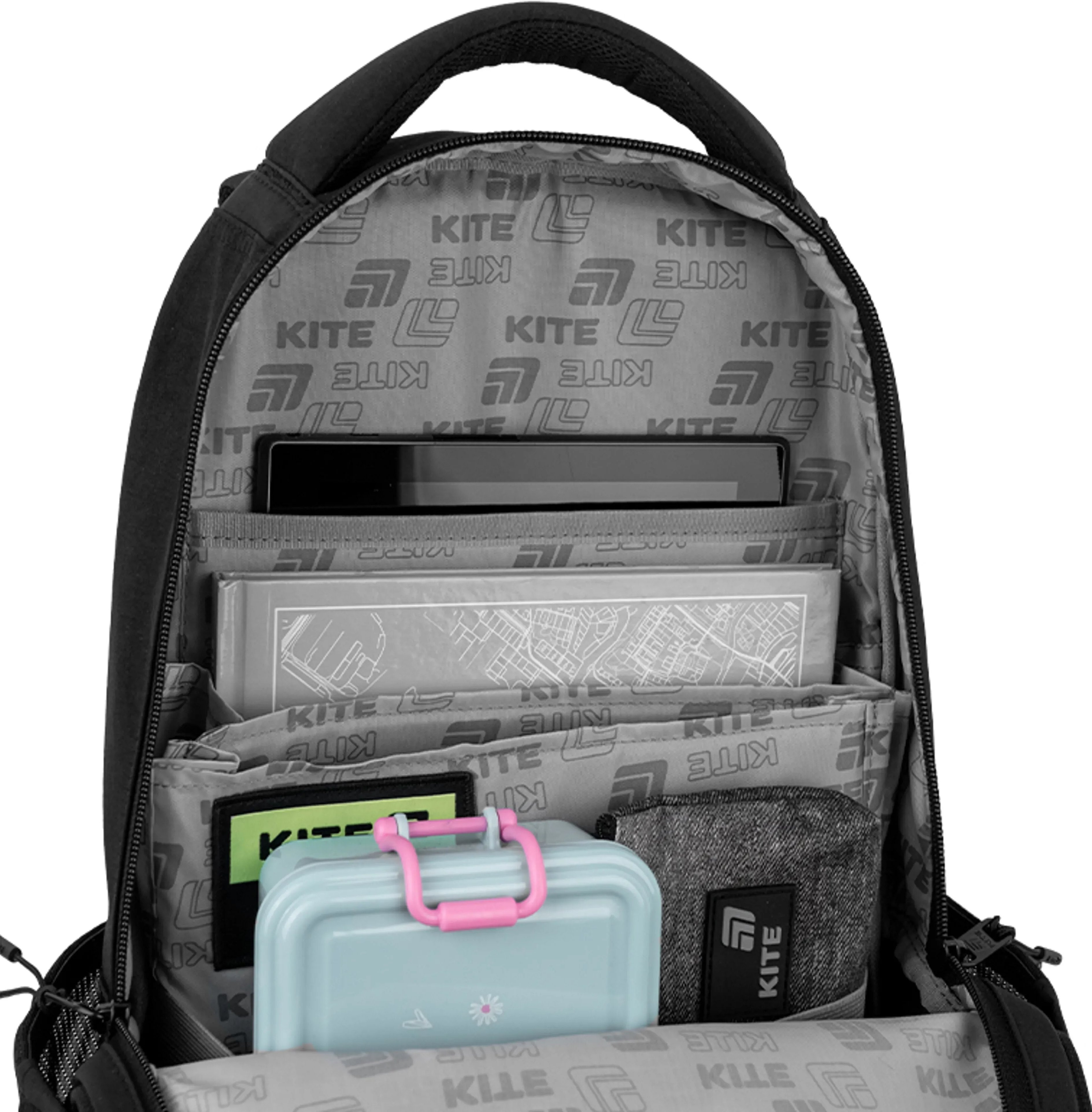 Рюкзак Kite Education teens Black&amp;Charm K26-2578M-1 фото 