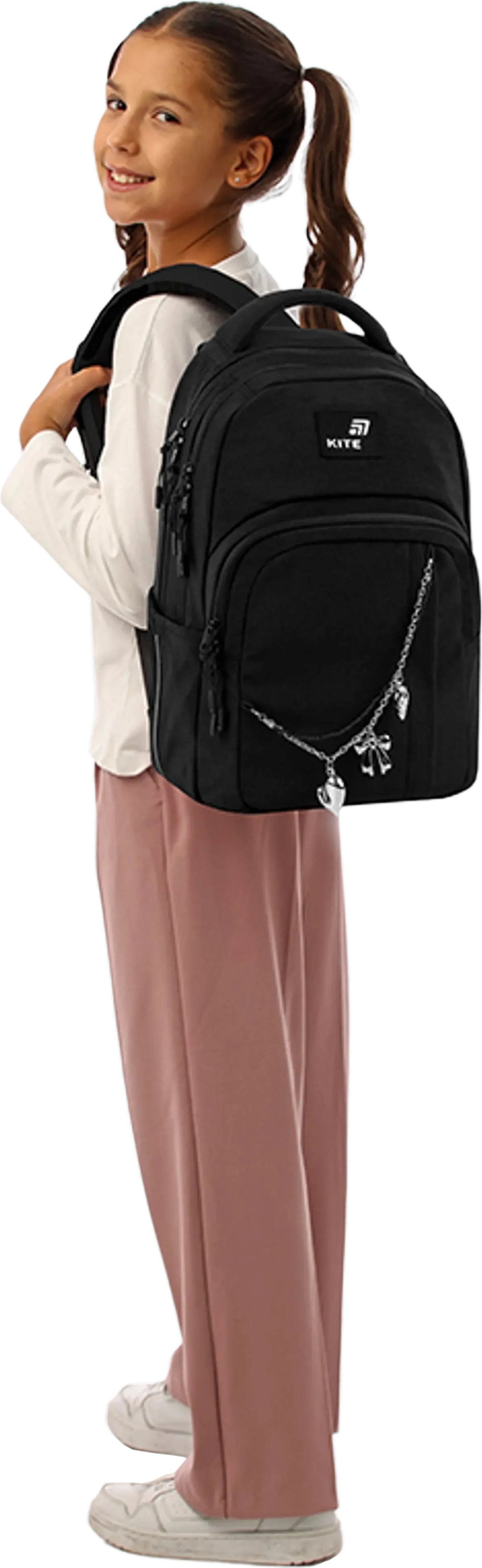 Рюкзак Kite Education teens Black&amp;Charm K26-2578M-1 фото 