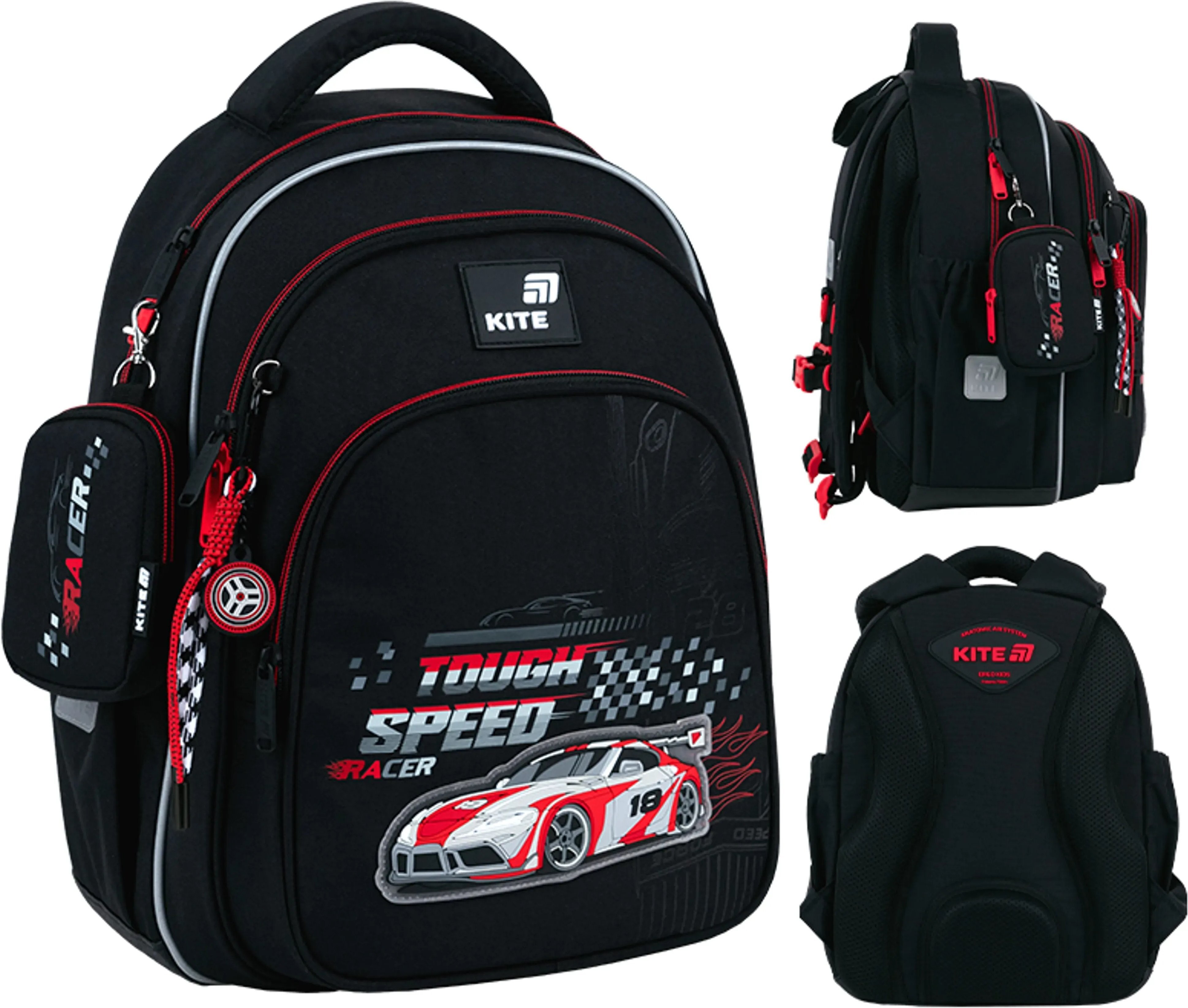Школьный рюкзак Kite Education Speed ​​Racer K26-763S-2 фото 