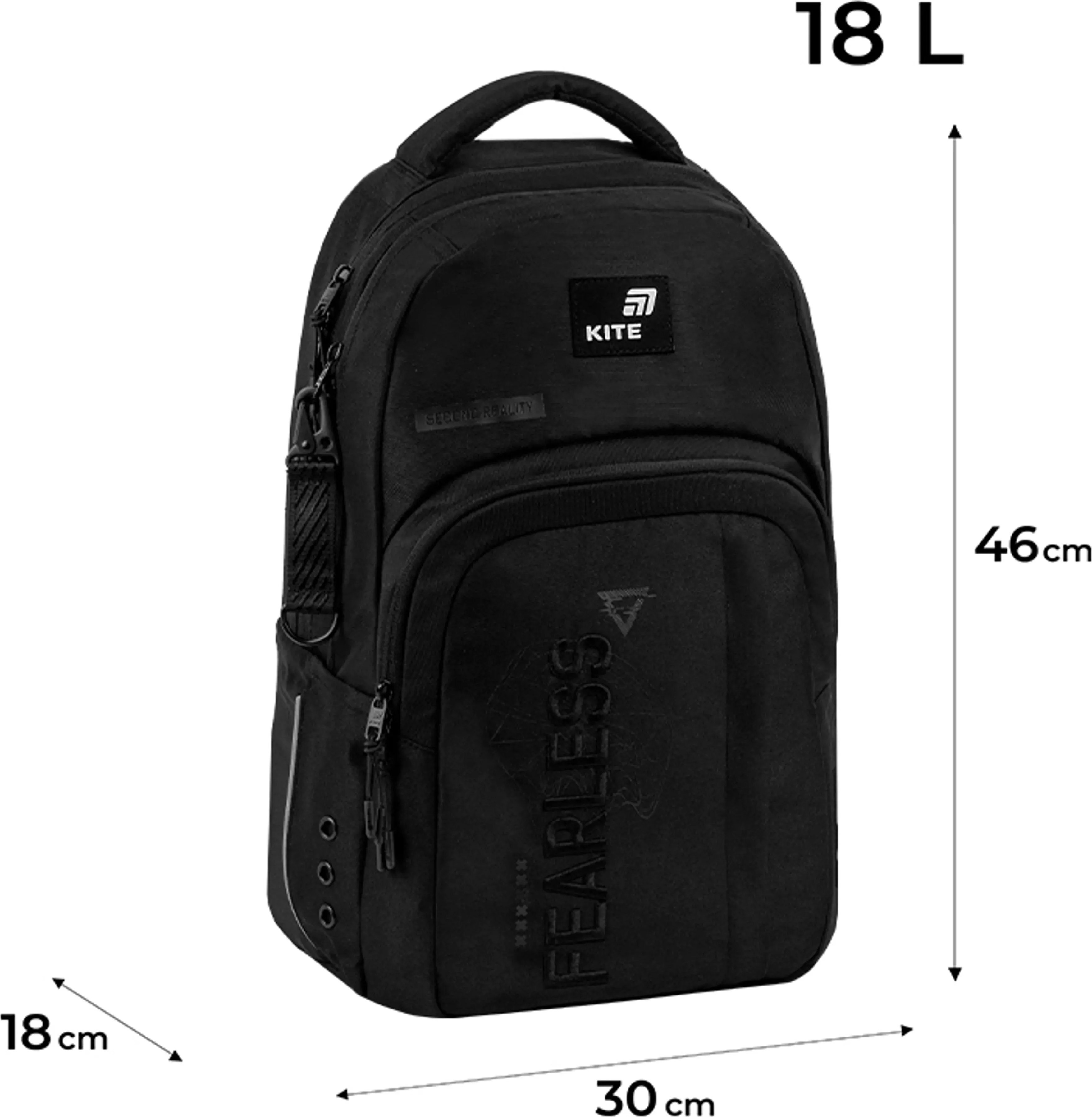 Рюкзак Kite Education teens Fearless K26-2578L фото 