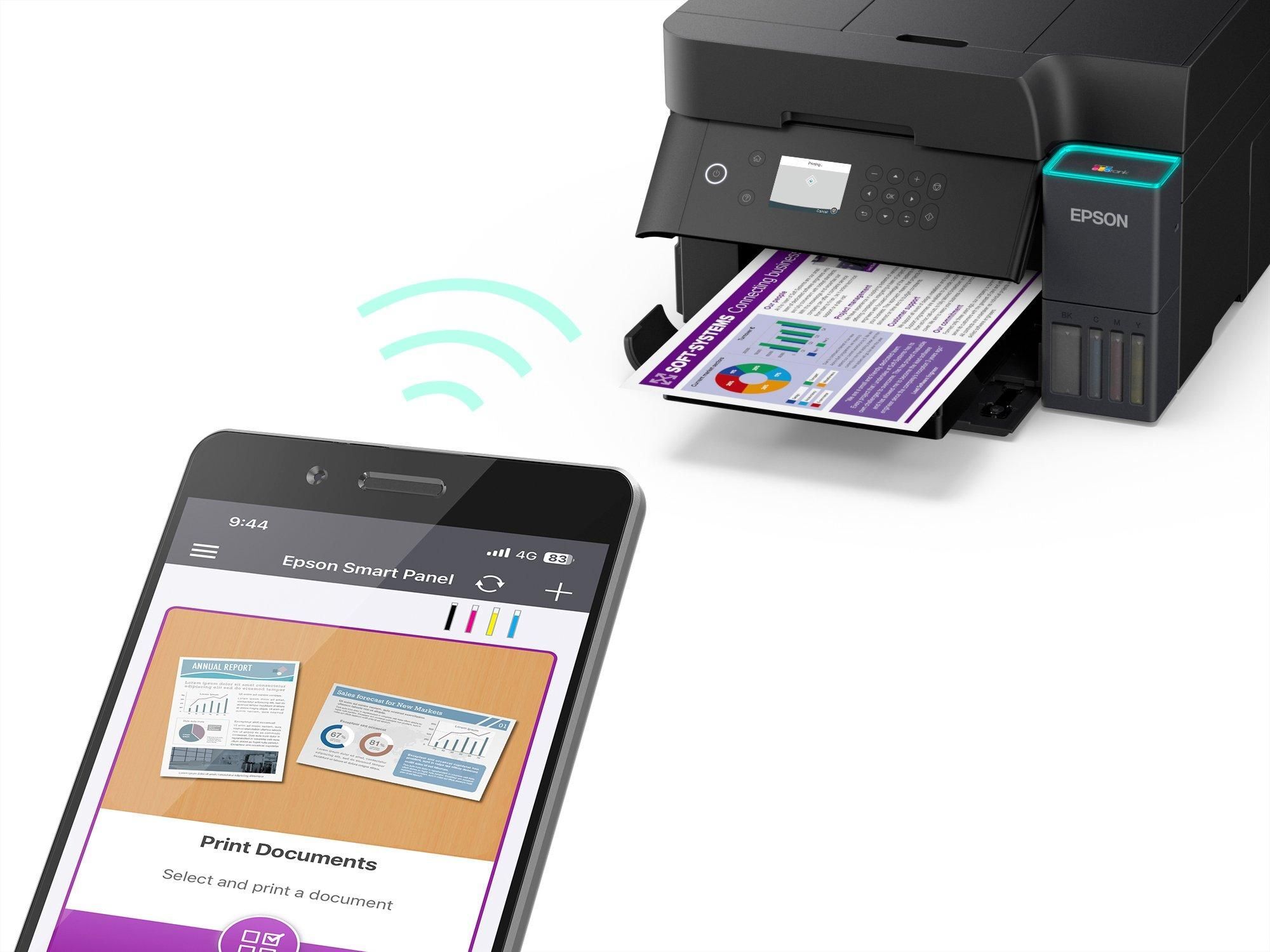 БФП струменевий Epson EcoTank L6370 з Wi-Fi (C11CL43405)фото