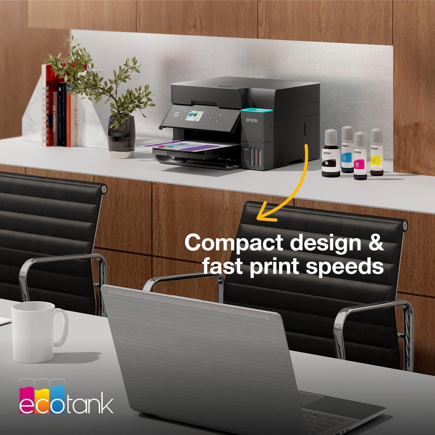 БФП струменевий Epson EcoTank L6370 з Wi-Fi (C11CL43405)фото