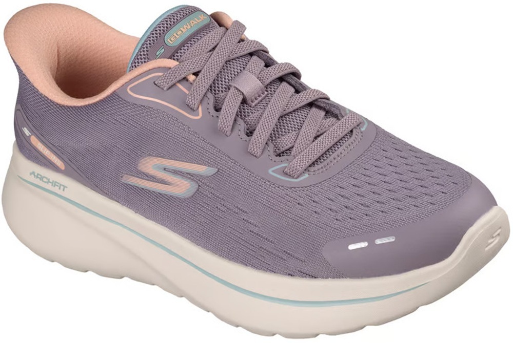 Кроссовки женские Skechers GO WALK Arch Fit N-Joy 125840 MVE 38 (8 US) сиреневые фото 