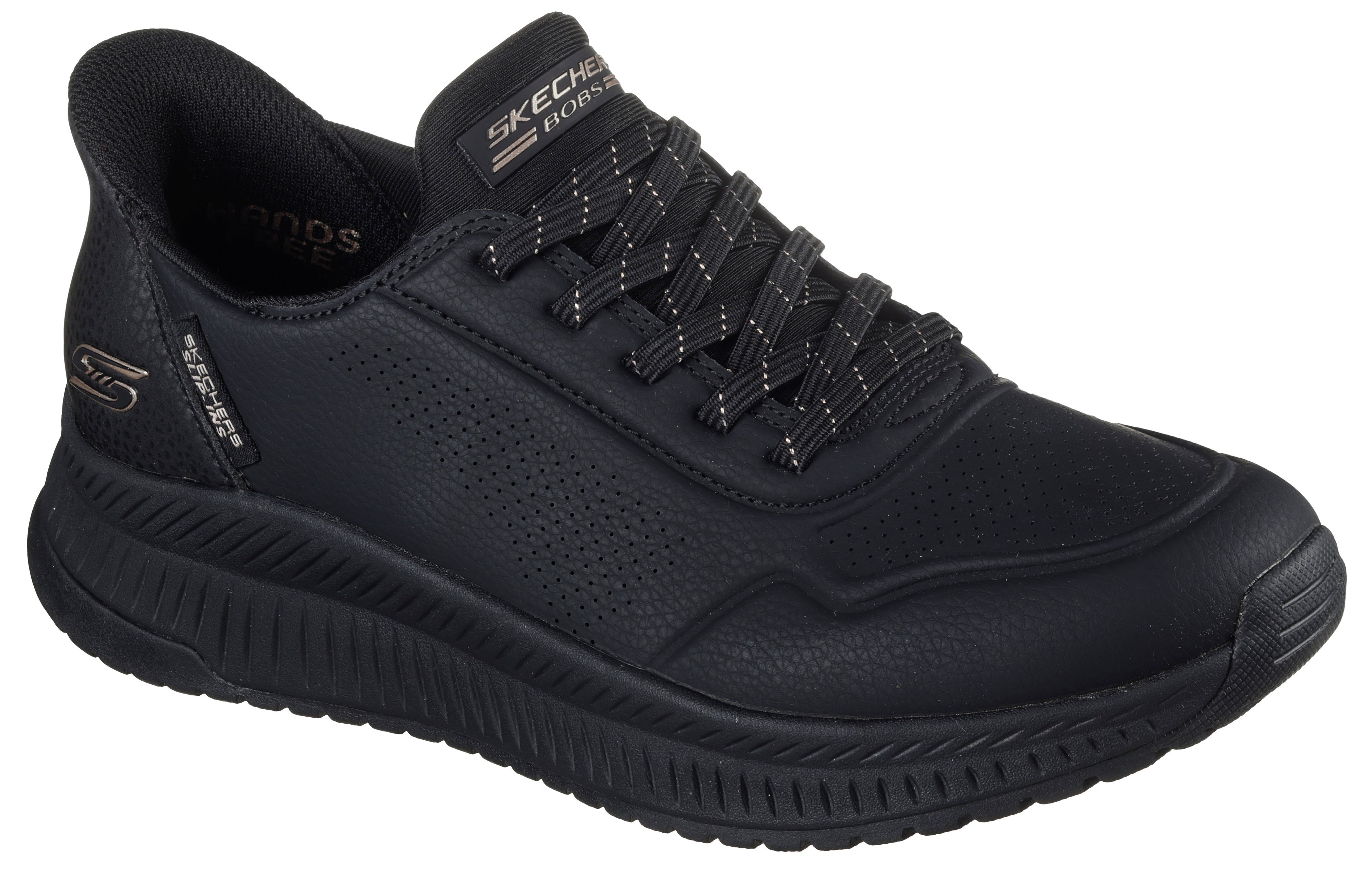 Кроссовки женские Skechers BOBS Squad 117740 BBK 39 (9 US) черные фото 