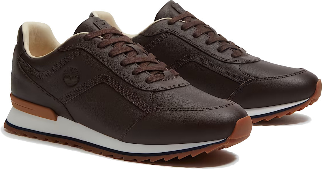 Кроссовки мужские Timberland Scout Heights Trainer TB0A2MP3W01 40 (7 US) темно-коричневые фото 