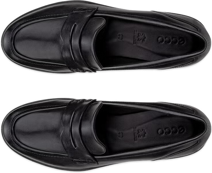 Лоферы женские ECCO Casual 20980301001 38 (3,8 US) черные фото 